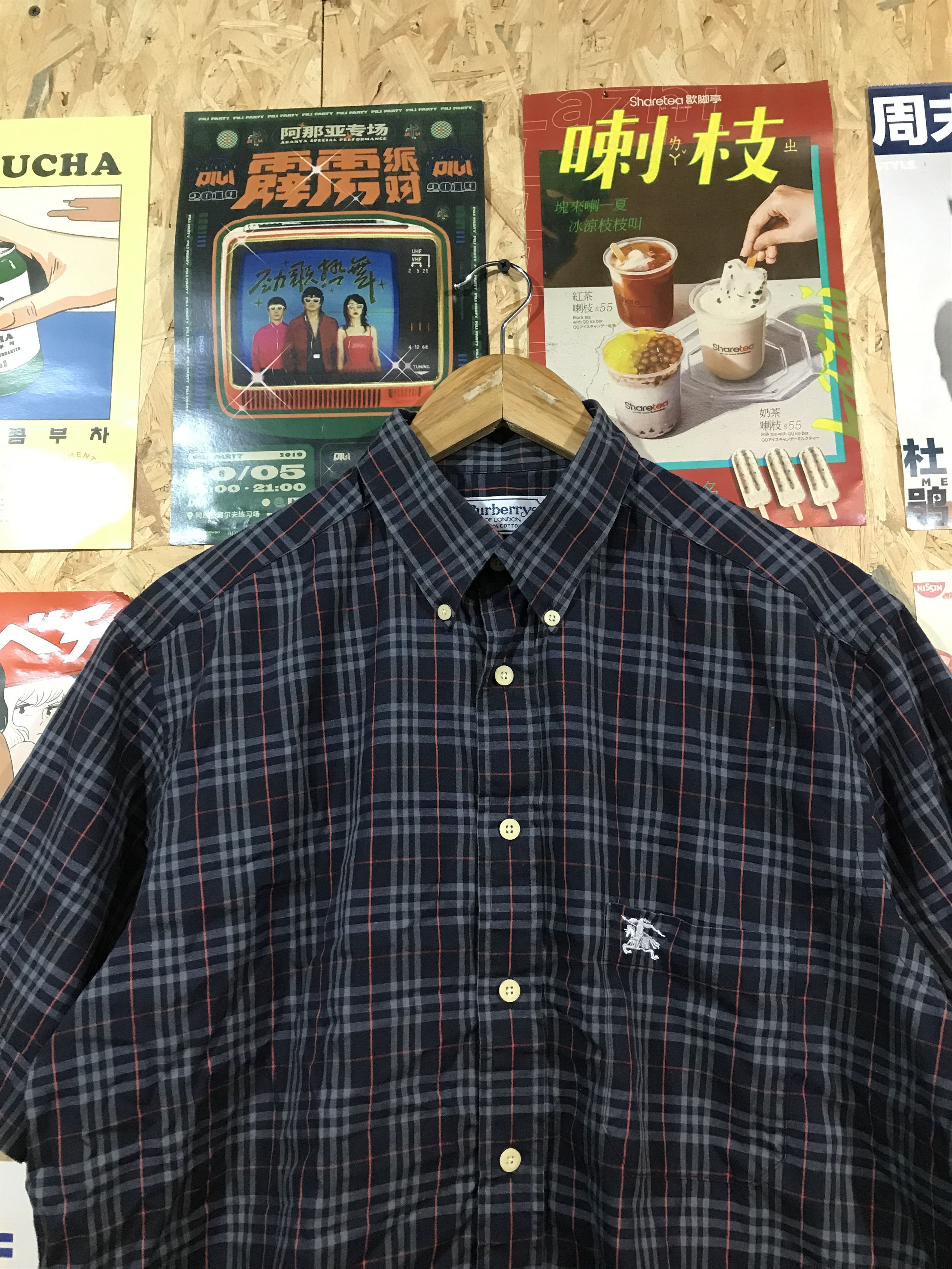 Burberry Burberrys Button Up Size US XL / EU 56 / 4 - 2 Thumbnail