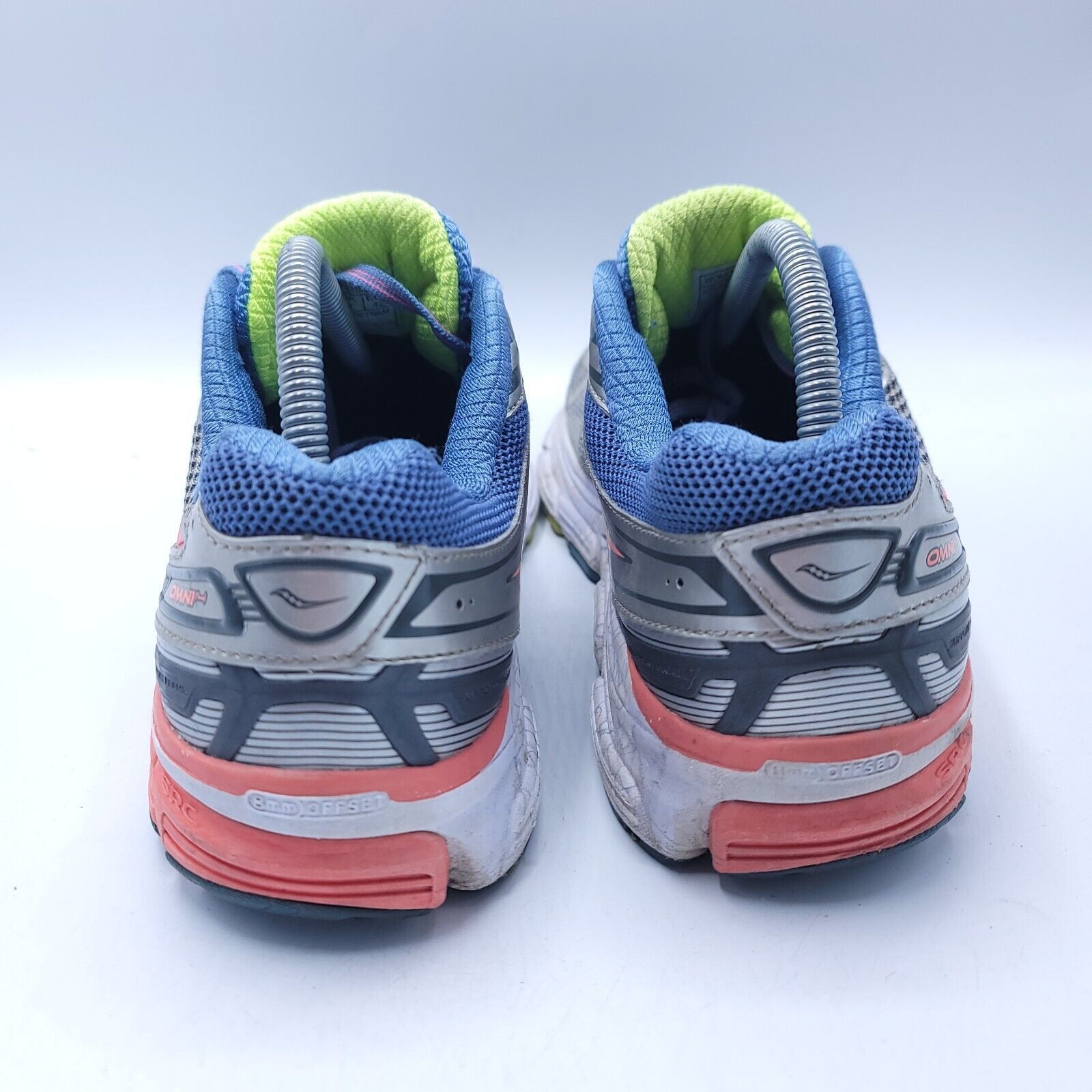 Saucony Saucony Omni 14 Shoe Womens Size 10 S10270-1 Gray Blue Pink Size US 10 / IT 40 - 3 Thumbnail