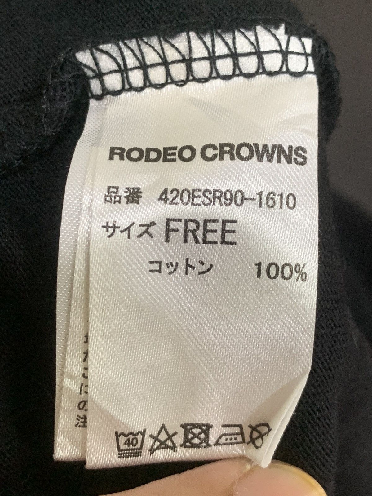 Japanese Brand × Vintage Rodeo Crowns Off today Tee Size US XL / EU 56 / 4 - 10 Thumbnail