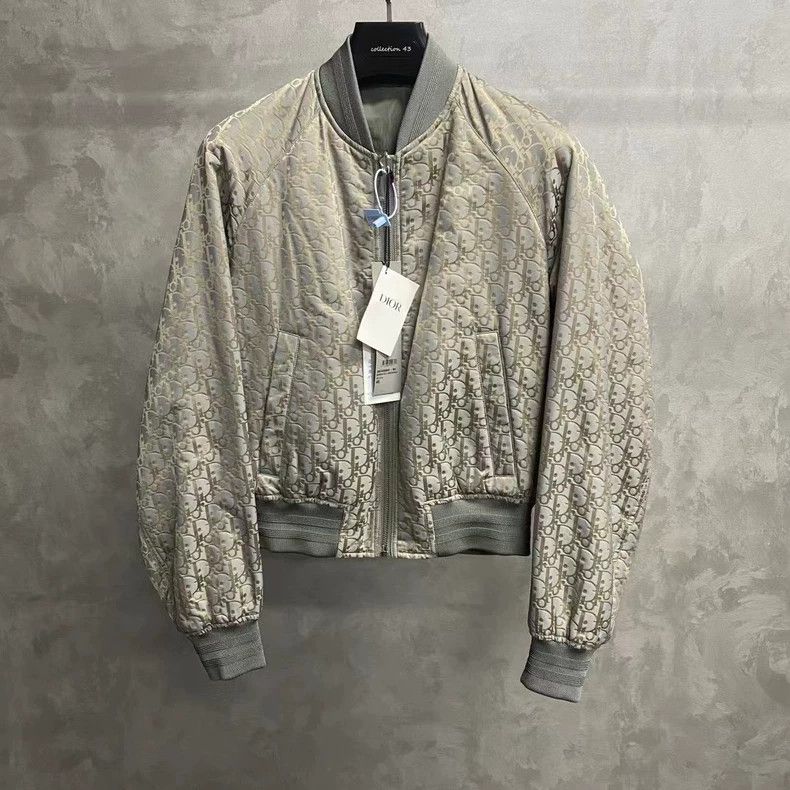 Dior The latest gray old flower full print pattern logo double- Size US S / EU 44-46 / 1 - 1 Thumbnail