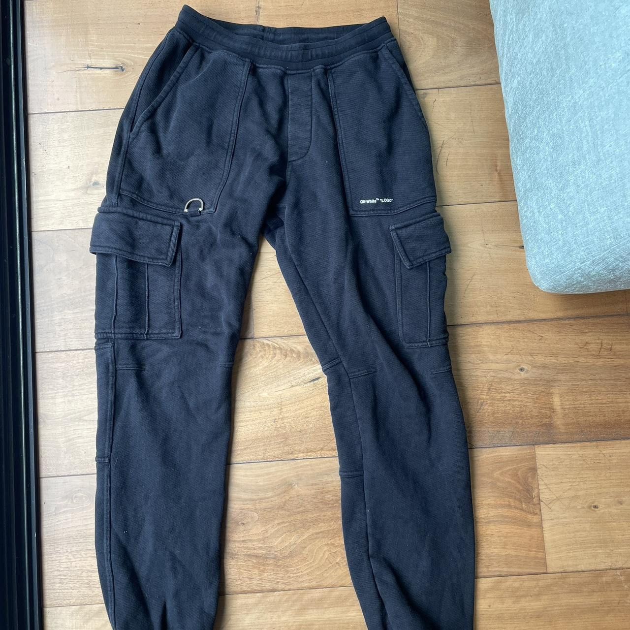 Image of Off White Off-White Sweatpants in Black, Men's (Size 33)