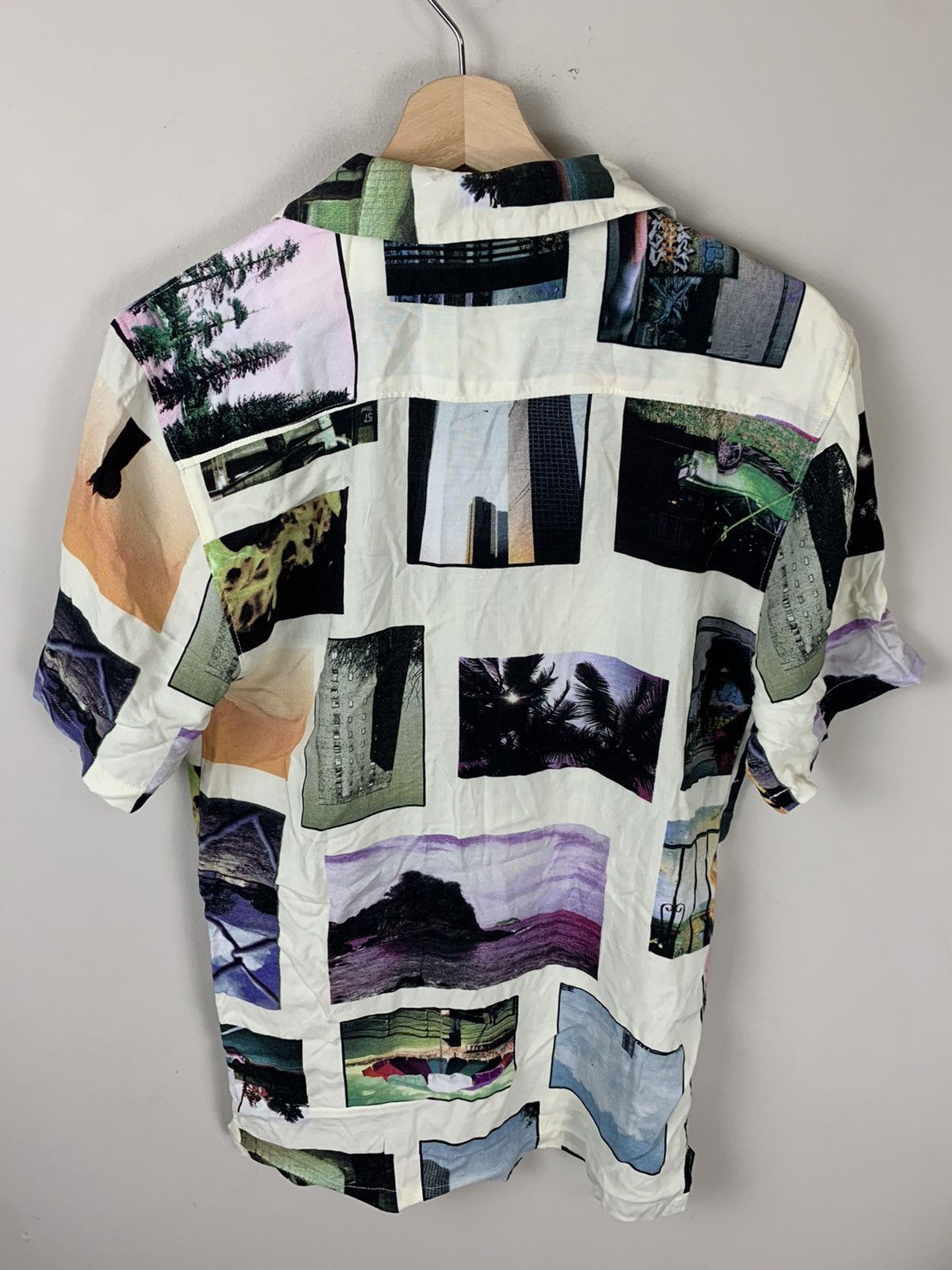Vintage Vintage Summer Photo Button Up Shirt Size US XS / EU 42 / 0 - 1 Thumbnail