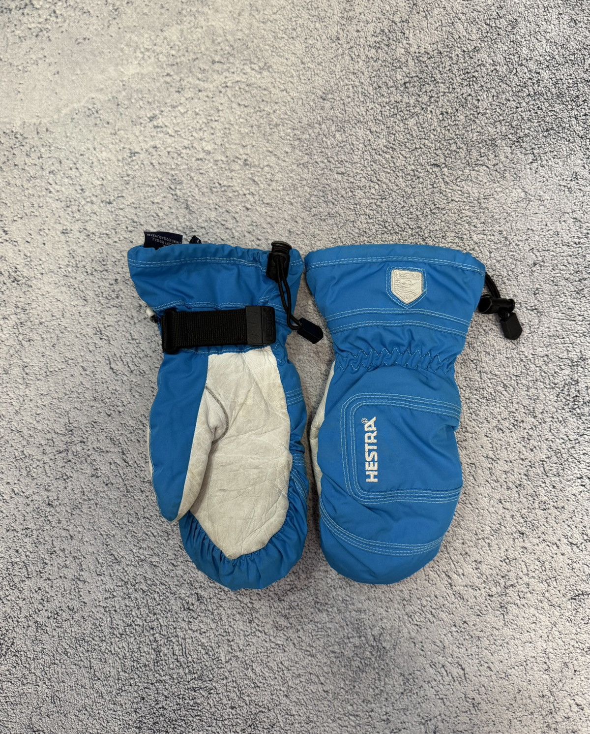 Hestra Hestra Mittens Size 6 Primaloft C-Zone Leather Snow Gloves Size 26 - 1 Thumbnail