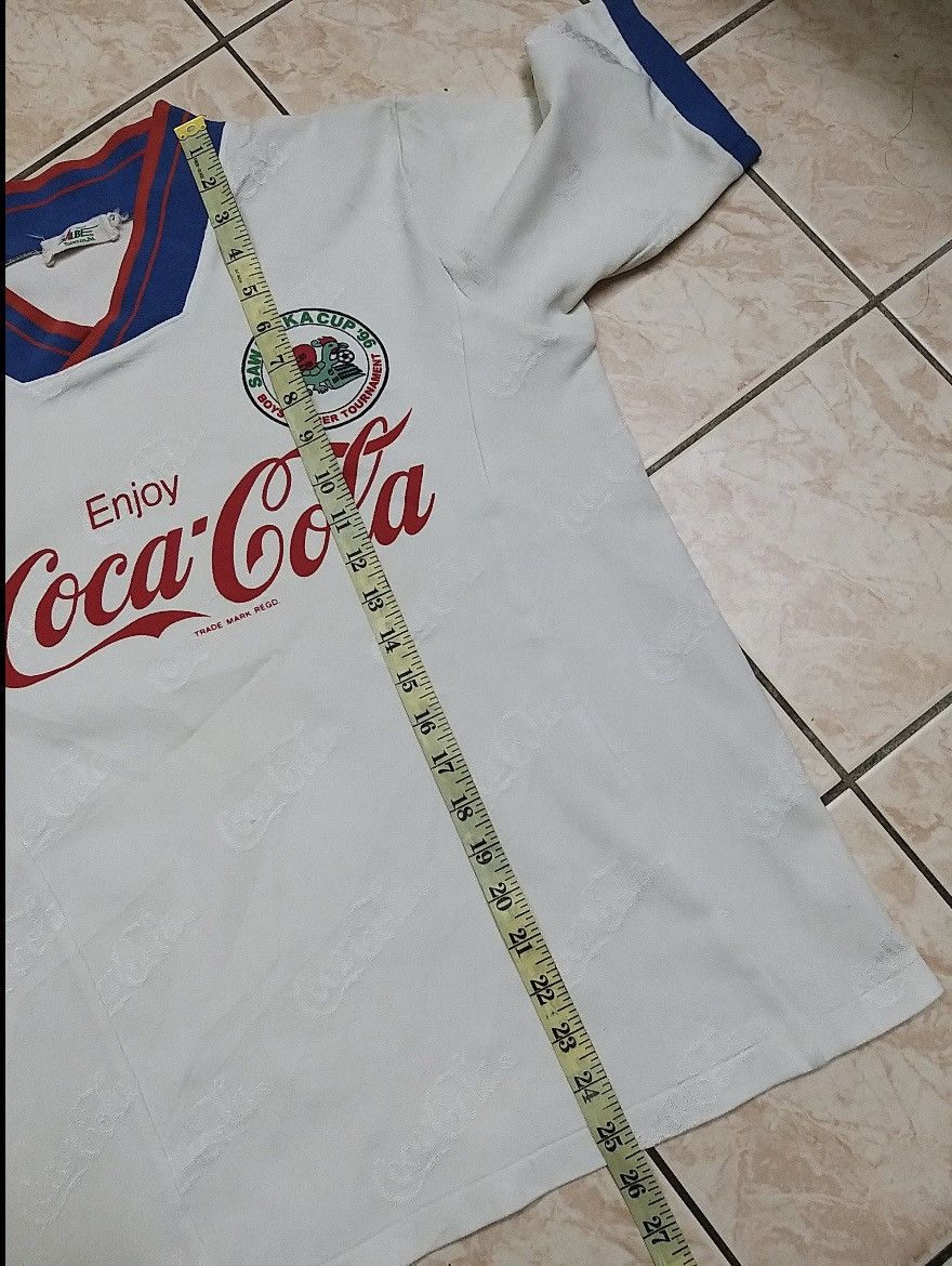 Coca Cola RARE🔥VINTAGE 90'S COCA COLA FIFA SAWAYAKA CUP 1996 JERSEY Size US M / EU 48-50 / 2 - 7 Thumbnail