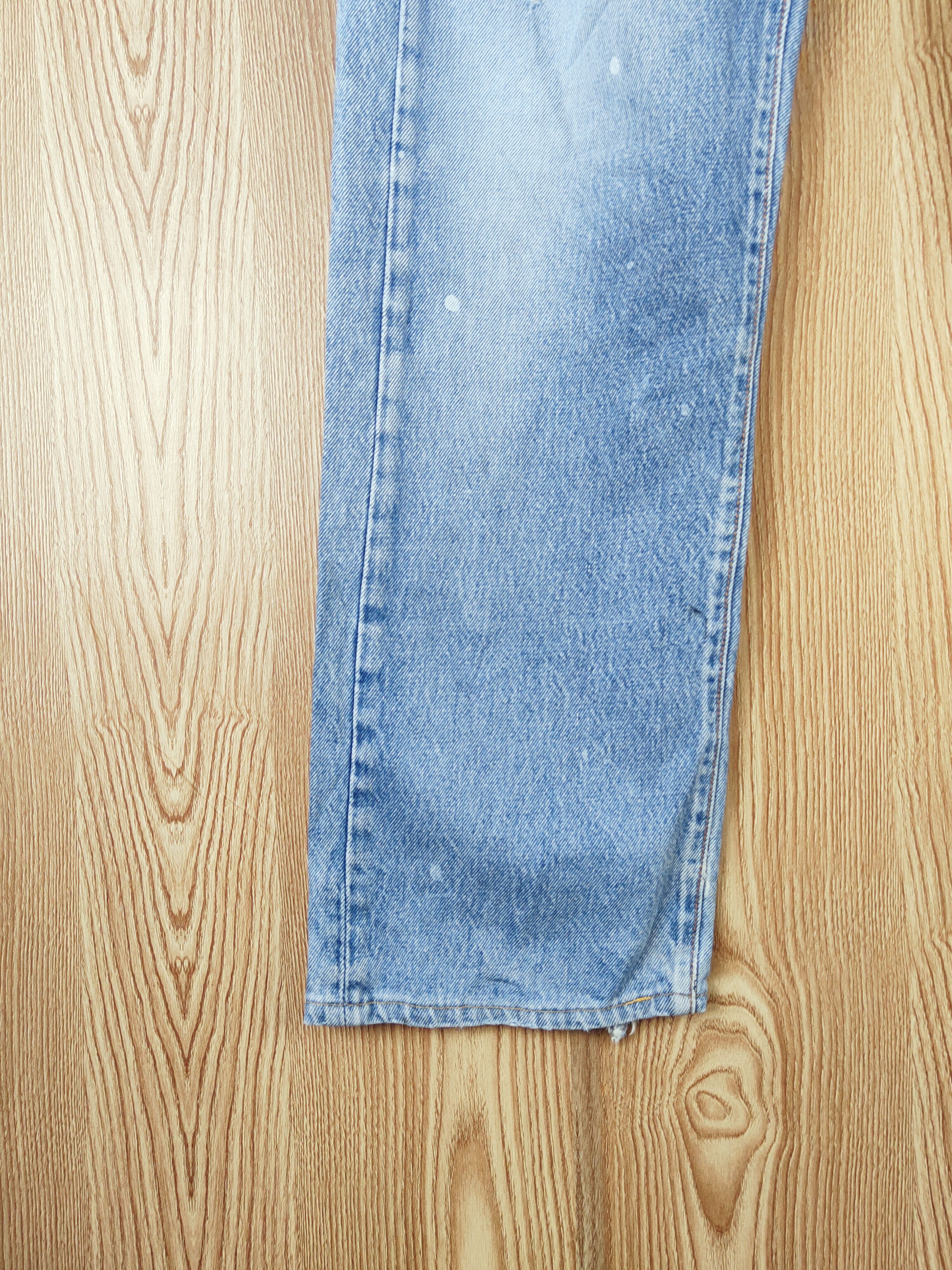 Levi's D Levi's R Vintage Blue Distressed Ripped Jeans #S2701 Size US 32 / EU 48 - 4 Thumbnail