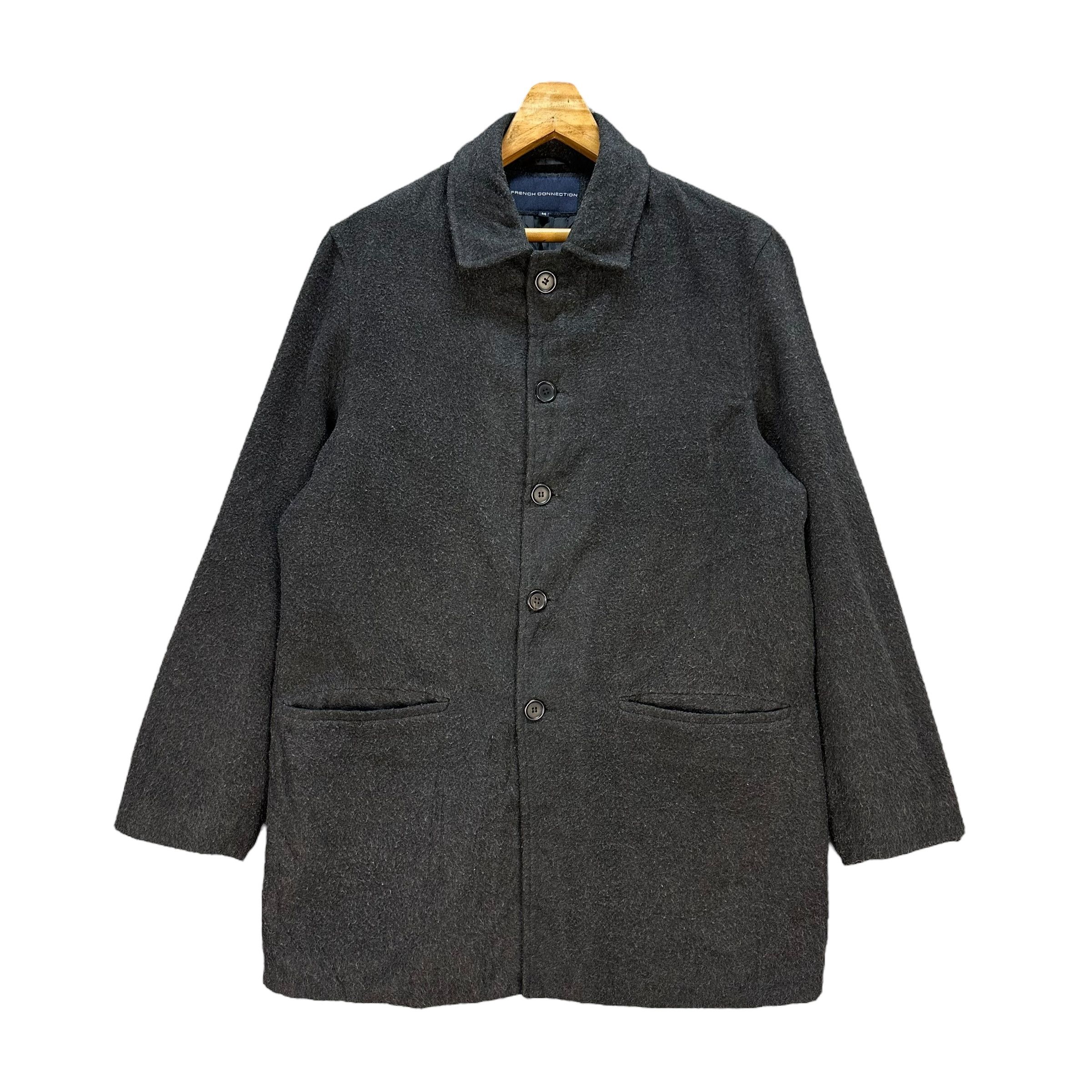 French Connection FRENCH CONNECTION Buttoned Casual Coat Jacket #A75-1811 Size US M / EU 48-50 / 2 - 1 Thumbnail