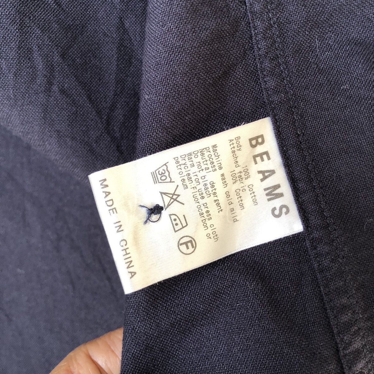 Beams Japan BEAMS Indigo Button Up Shirt Size US M / EU 48-50 / 2 - 15 Thumbnail