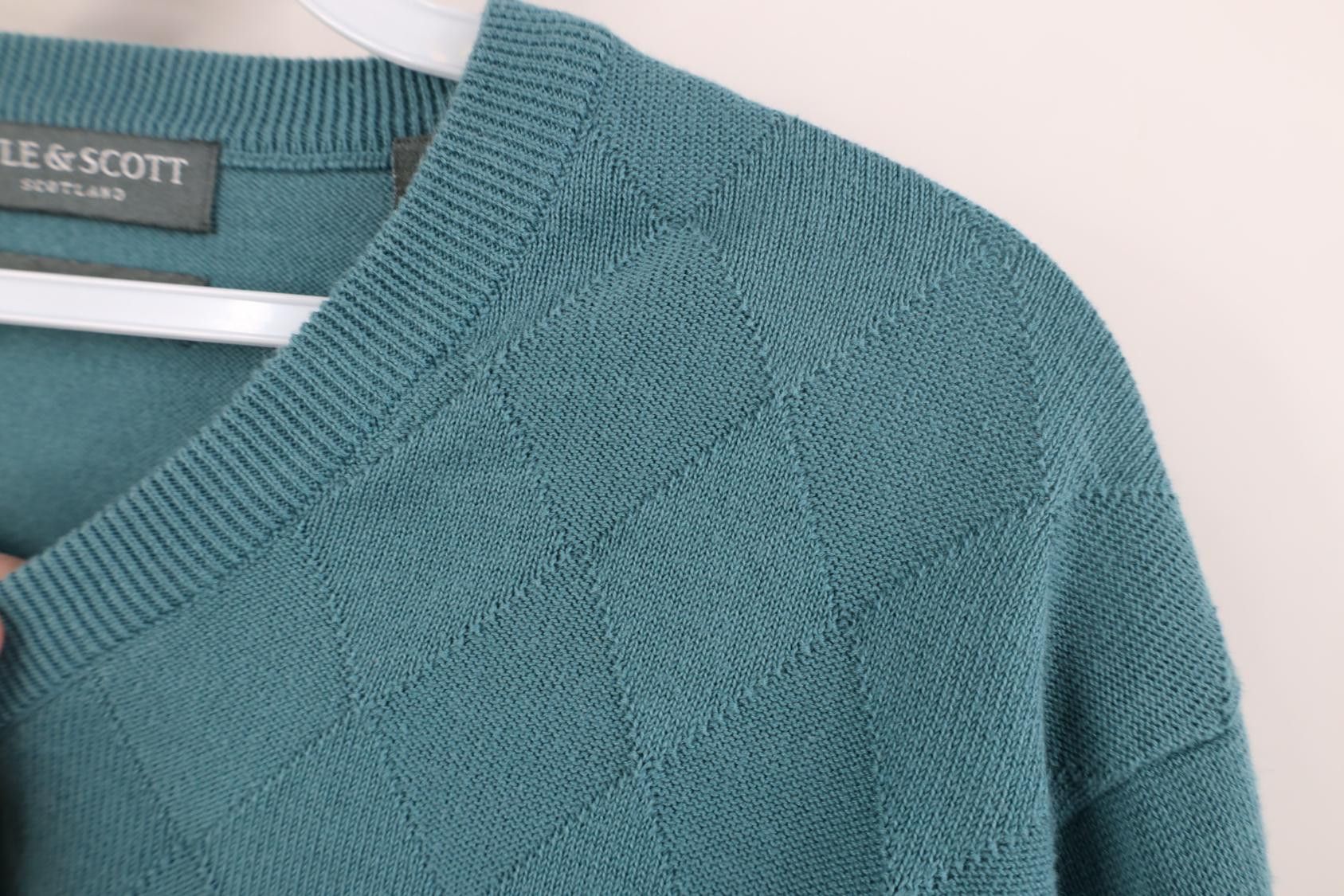 Vintage Vintage 90s Y2K Streetwear Combed Cotton Knit Golf Sweater Size US M / EU 48-50 / 2 - 7 Thumbnail