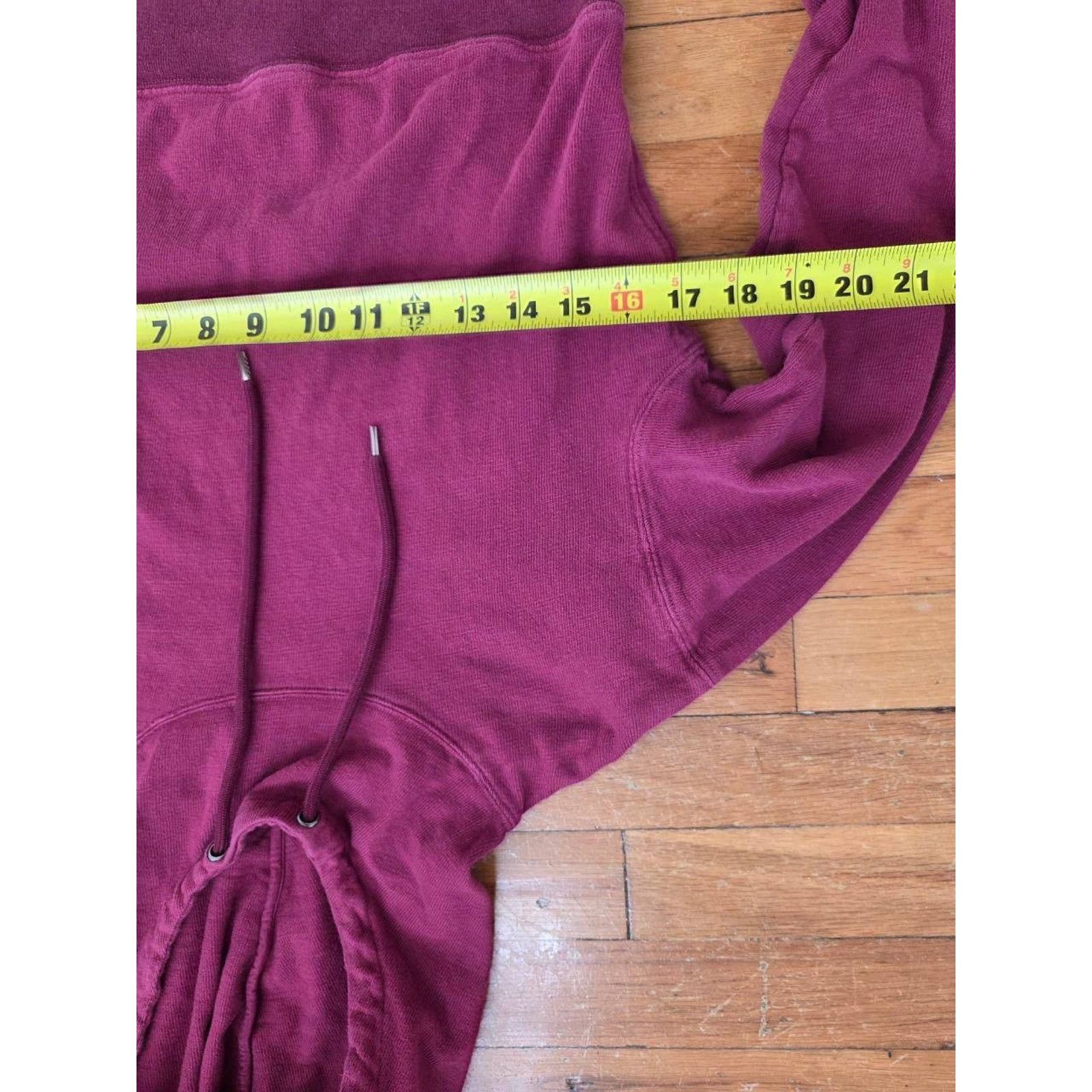 James Perse James Perse Sweatshirt Red Burgundy Size 0 A001257 Size US XS / EU 42 / 0 - 4 Thumbnail