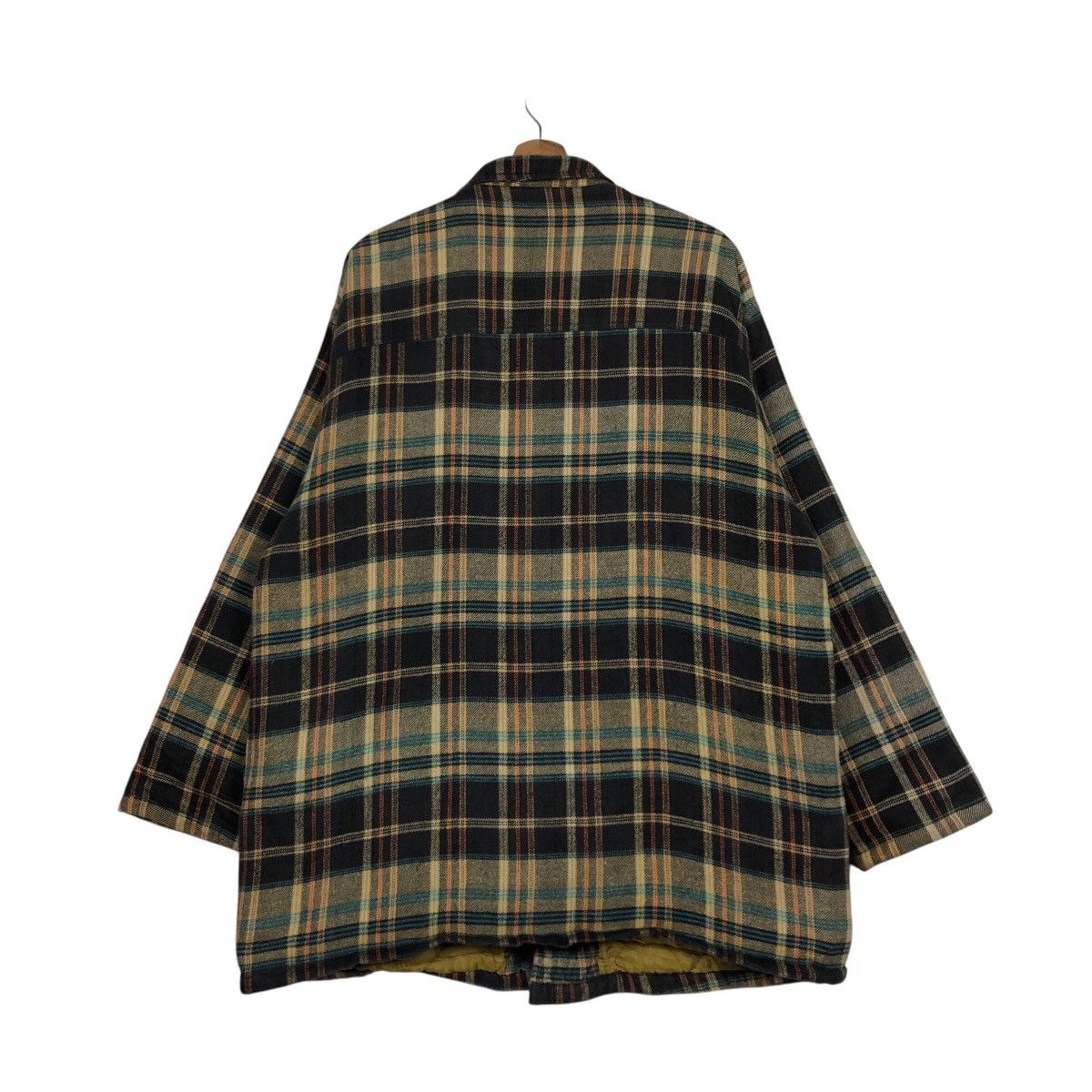 Japanese Brand × Vintage 📌Vintage Flannel Shirt Jacket Citano Tartan Issey Miyake Size US L / EU 52-54 / 3 - 9 Thumbnail