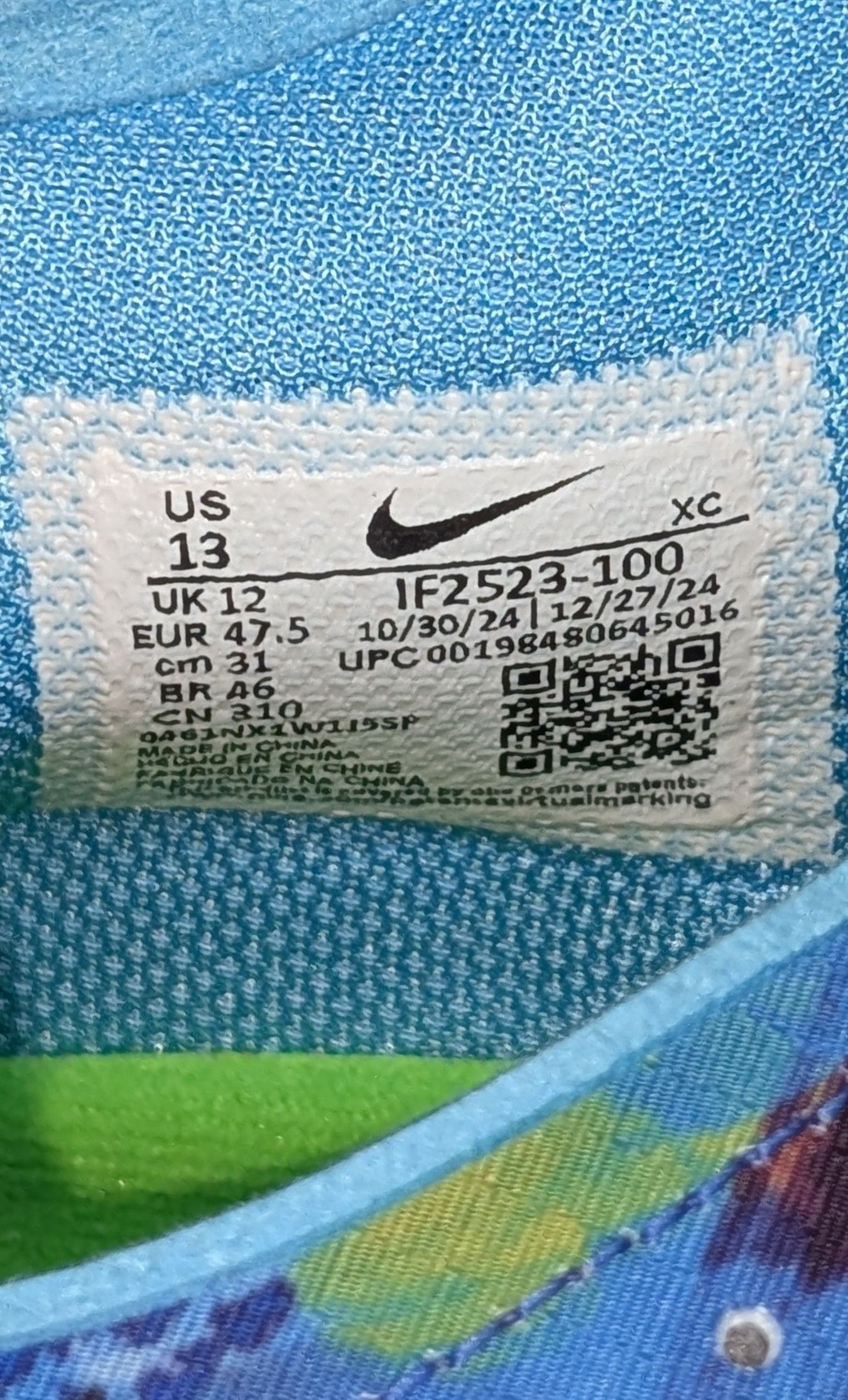 Nike Nike Air Zoom GT Cut 3 JL WNBA PE "Paint" *Unreleased* Size US 13 / EU 46 - 8 Thumbnail