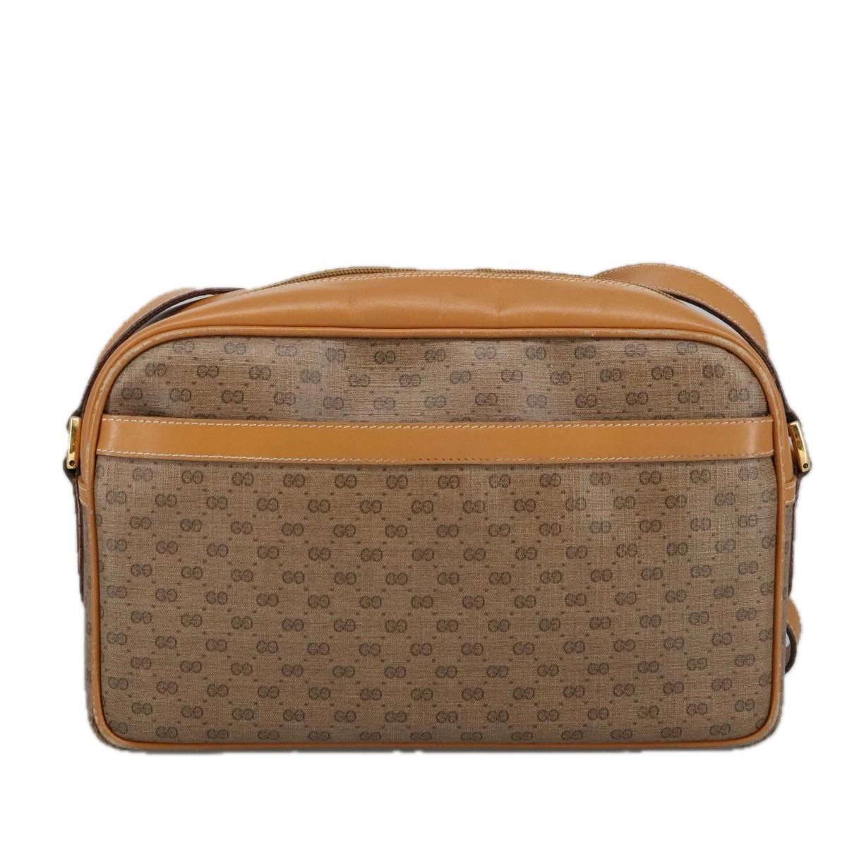 Gucci GUCCI Micro GG Supreme Shoulder Bag Pvc Leather Beige Gold Size ONE SIZE - 3 Thumbnail