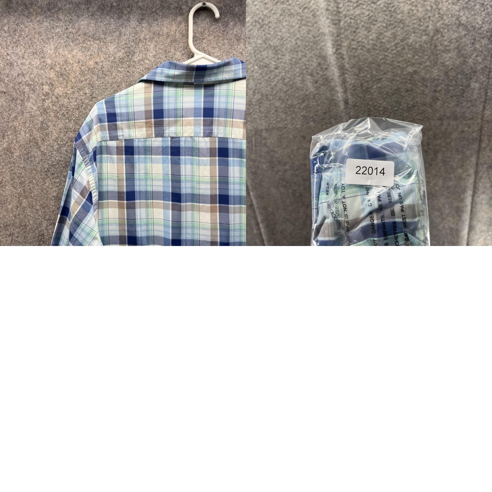 Peter Millar VINTAGE Peter Millar Shirt Men XL Blue Button-Down Nylon Plaid Size US XL / EU 56 / 4 - 9 Thumbnail