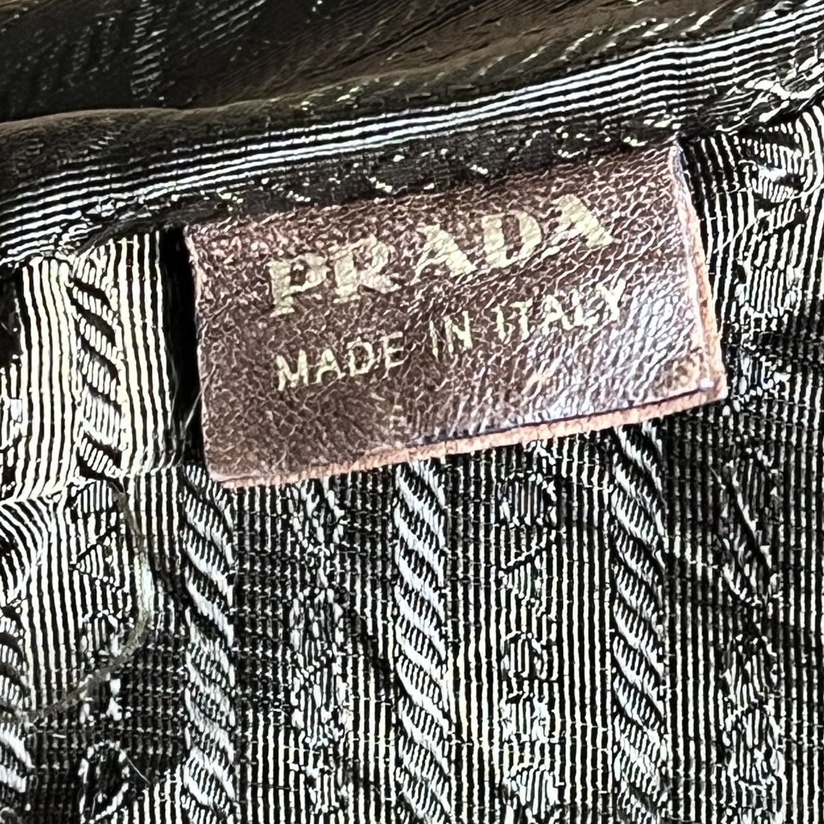 Prada PRADA Tessuto Drawstring Nylon Tote Bag Size ONE SIZE - 13 Thumbnail