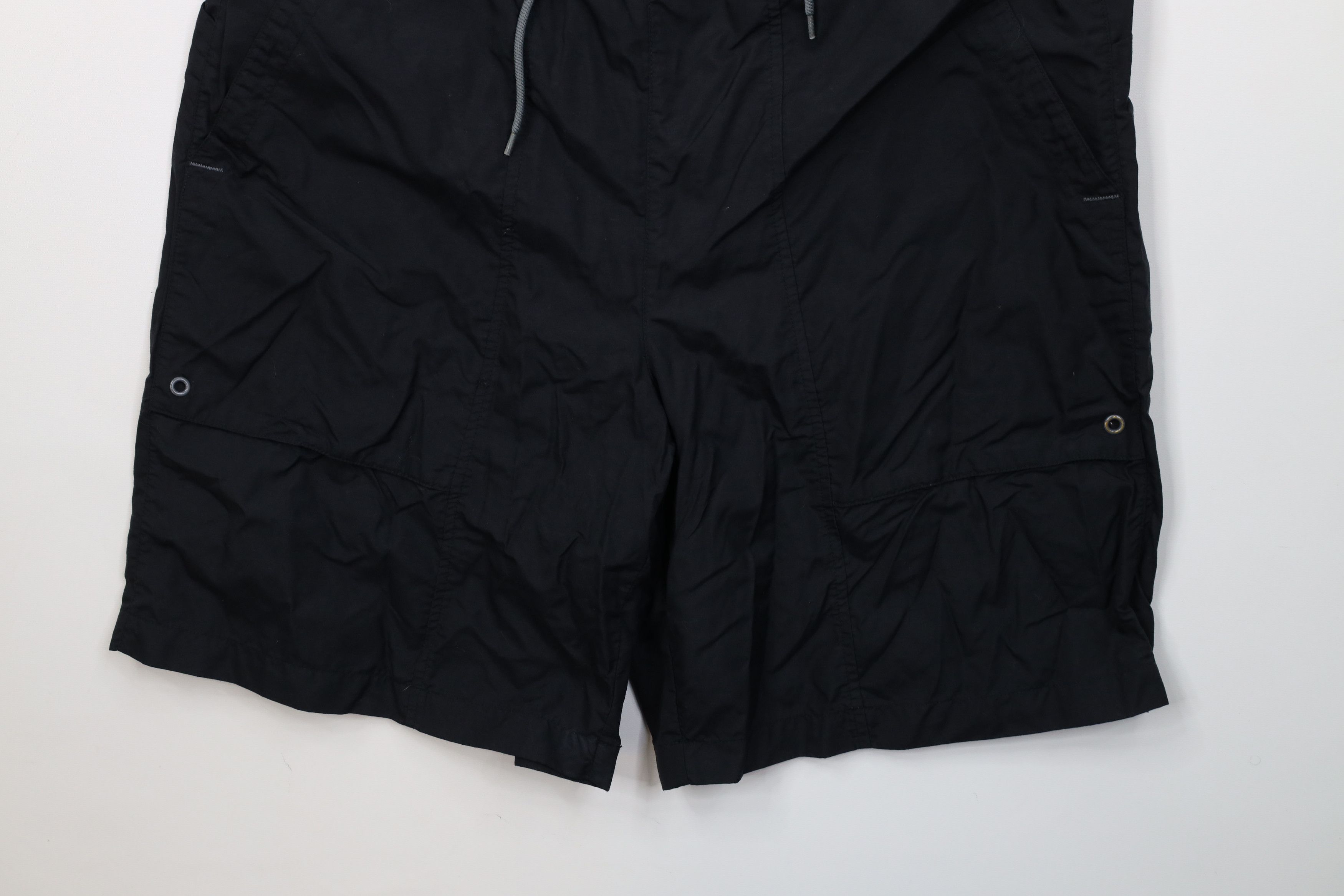 Nike Vintage Nike Scott Mini Swoosh Lined Big Pocket Shorts Black Size US 36 / EU 52 - 4 Thumbnail