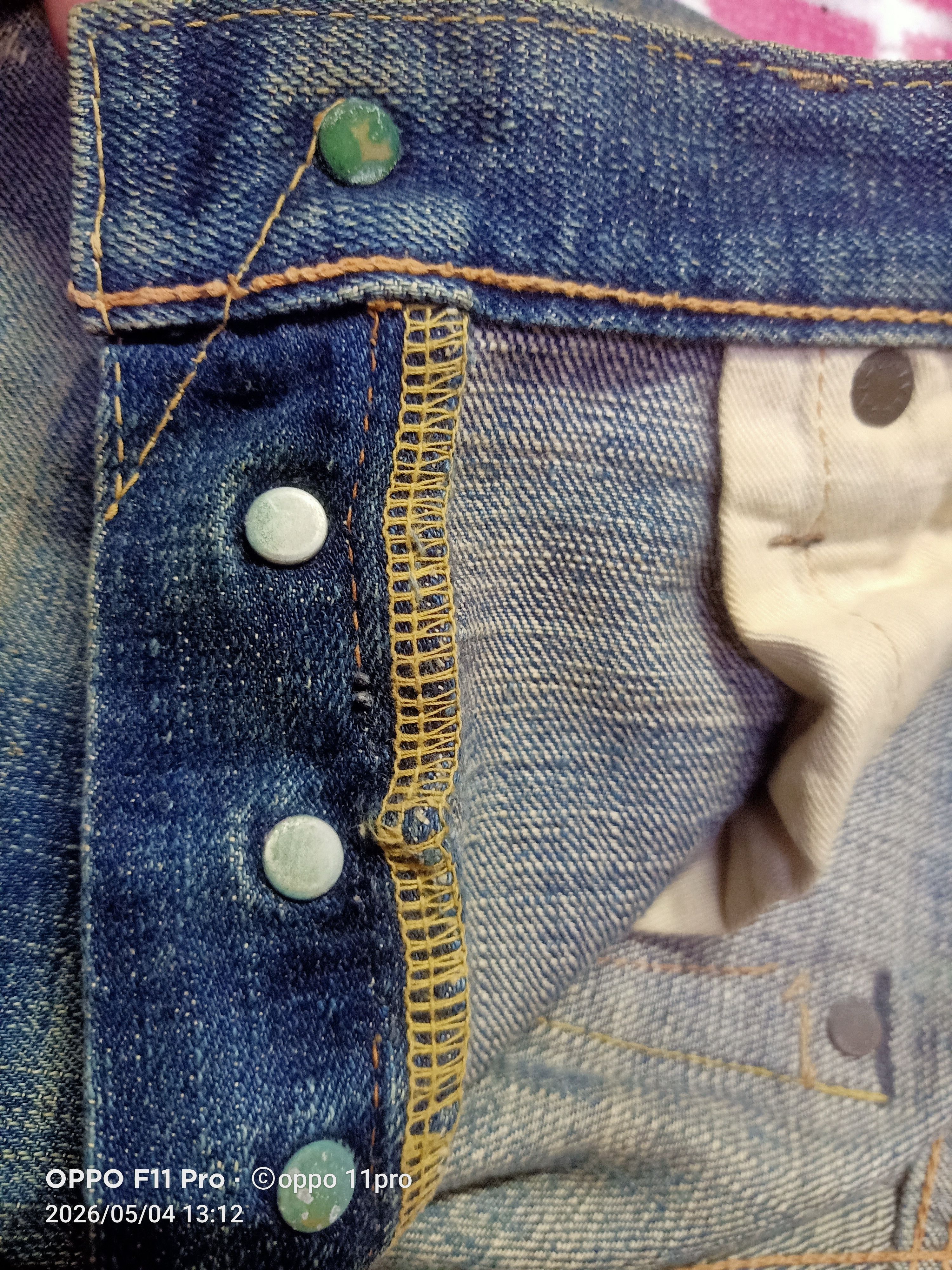 Oni Oni Denim 14oz Pure Blue Distressdenim Redselved Size US 30 / EU 46 - 22 Thumbnail