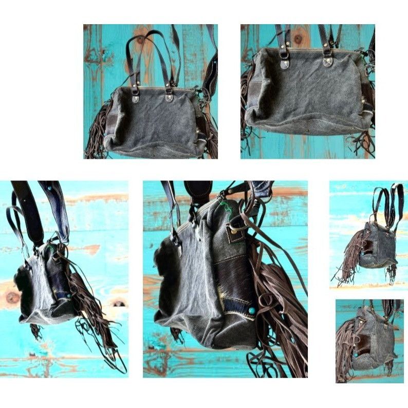 Other Myra Bag Crashing Waves Crossbody Tote Saddle Blanket Purse Size ONE SIZE - 9 Thumbnail