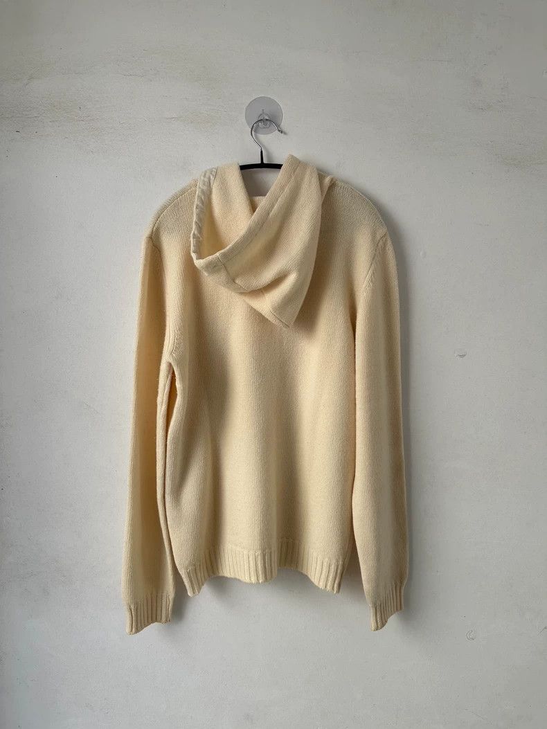 Helmut Lang HELMUT LANG wool knitting hoodie Size S / US 4 / IT 40 - 3 Thumbnail