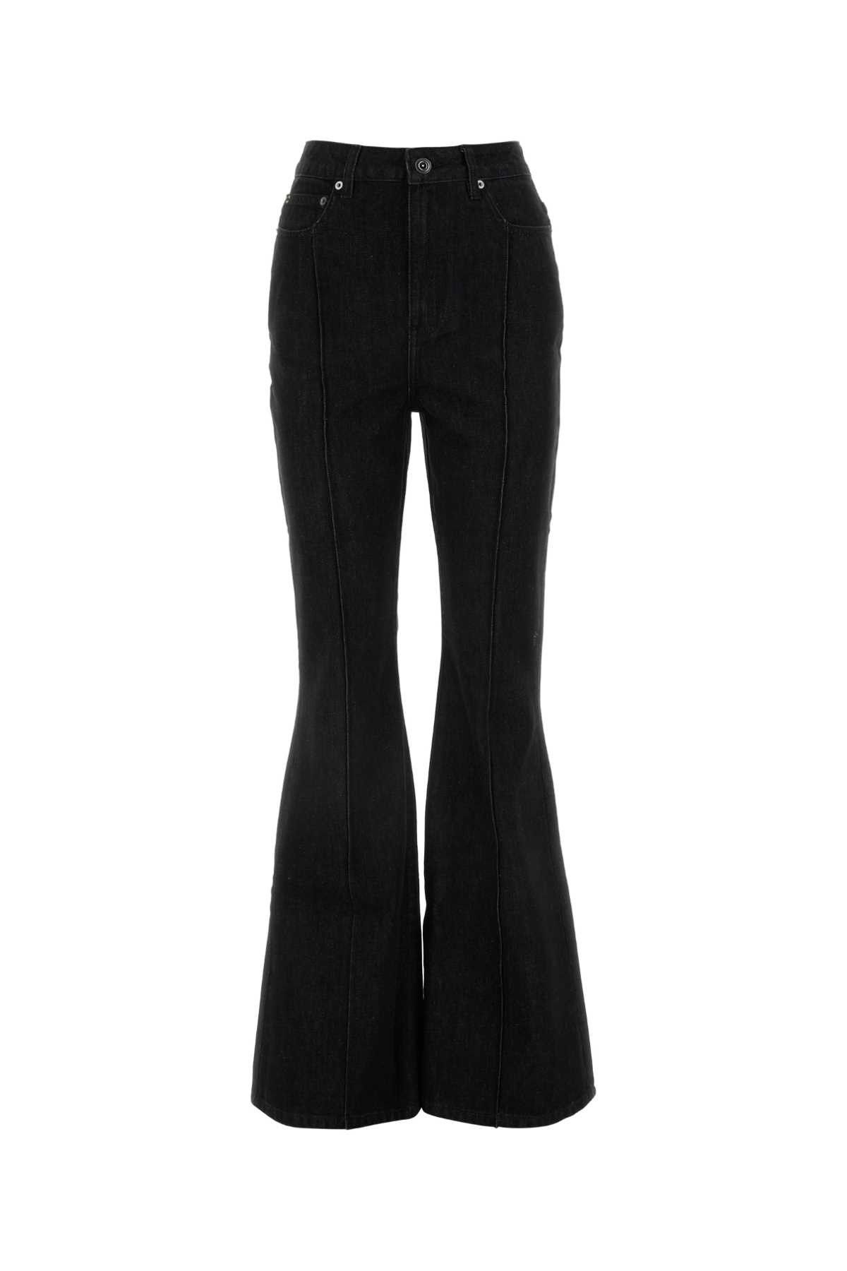 image of Self Portrait Black Denim Jeans, Women's (Size 26)