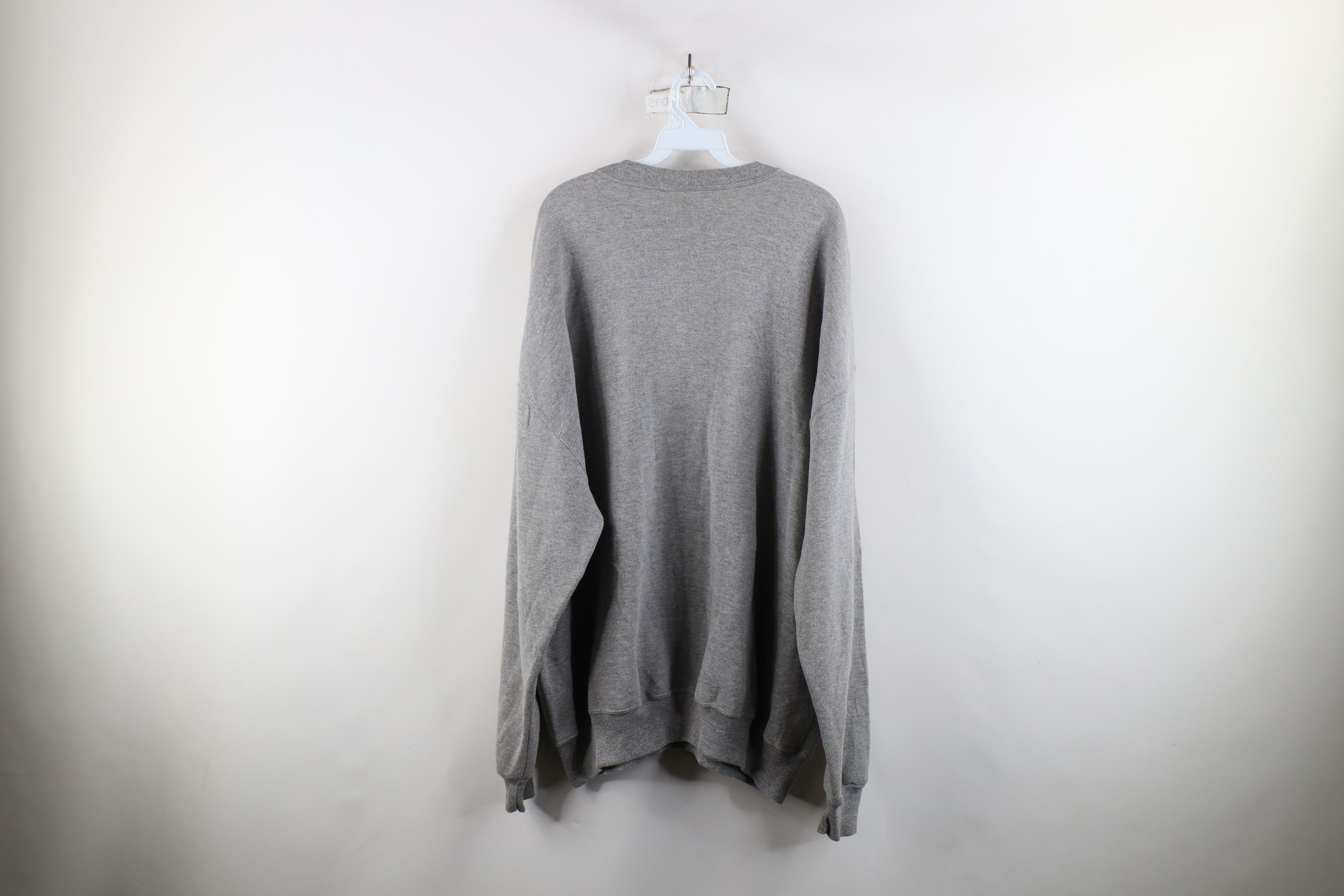 Russell Athletic × Vintage Vintage 90s Russell Athletic Crewneck Sweatshirt Gray USA Size US XXL / EU 58 / 5 - 12 Thumbnail