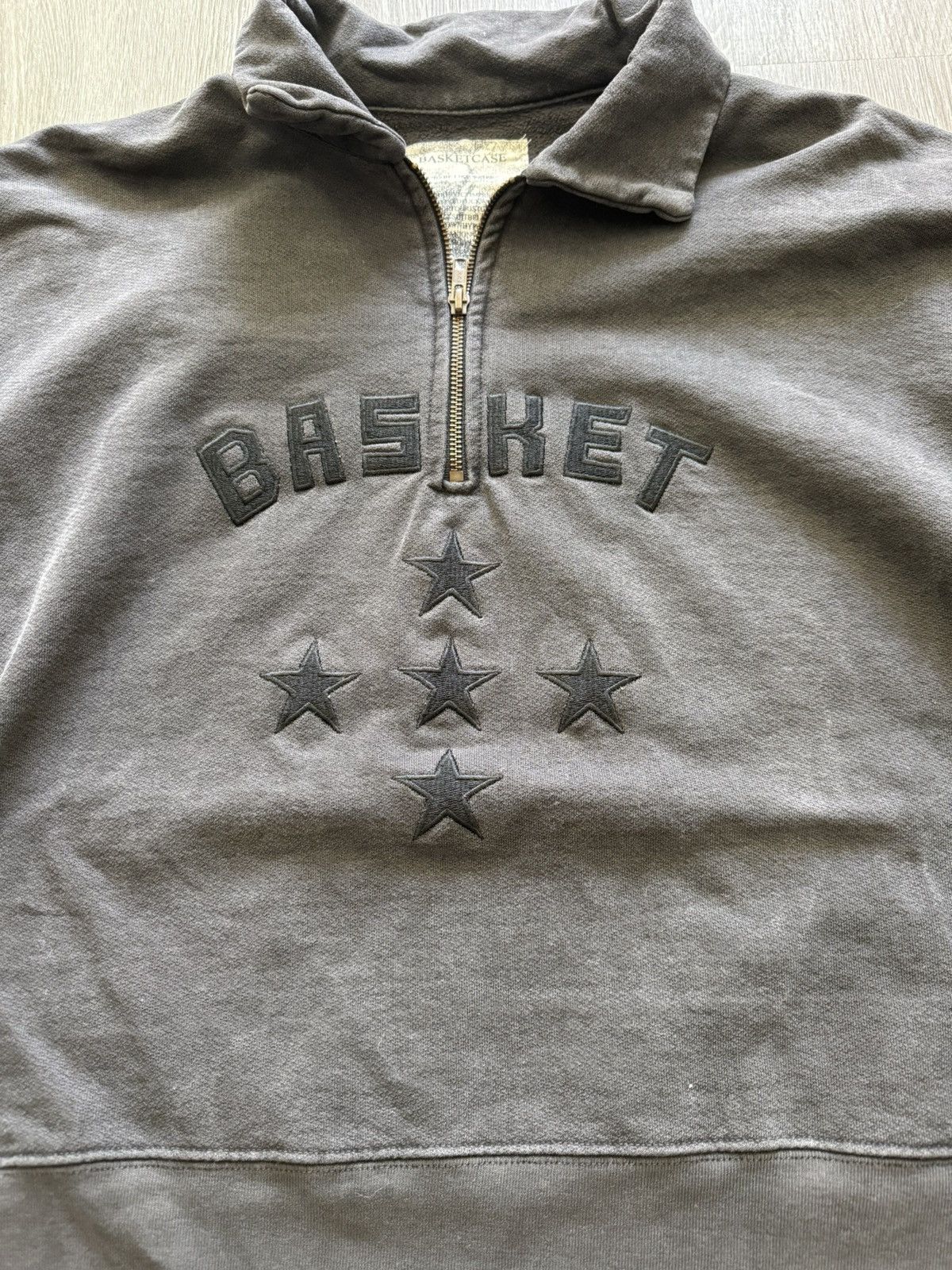 basketcase gallery Basketcase Gallery Quarter Zip Sweatshirt | Grailed