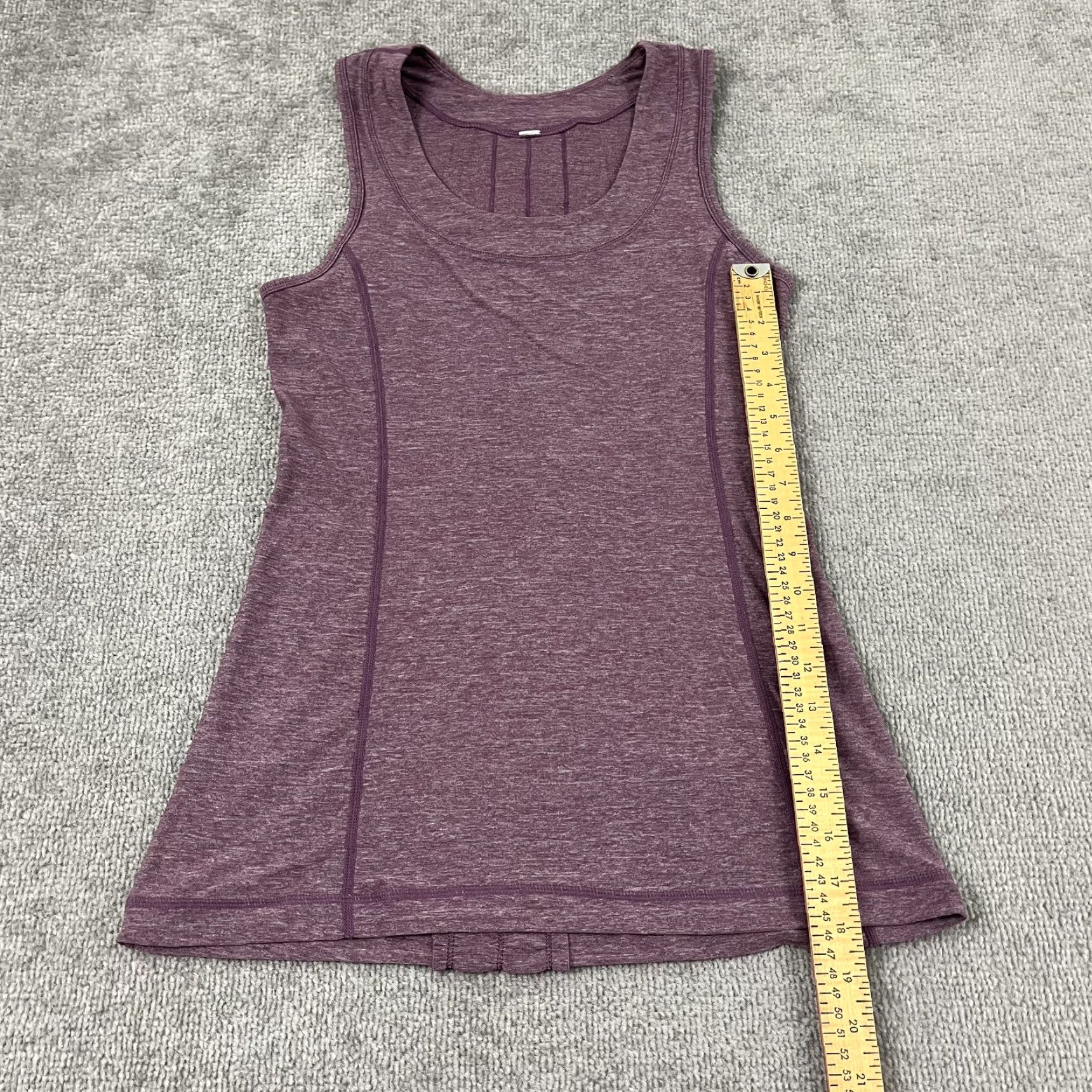 Lululemon LULULEMON Tank Size 6 Heather Purple Plum Gym Yoga Activewear Womens Size M / US 6-8 / IT 42-44 - 6 Thumbnail