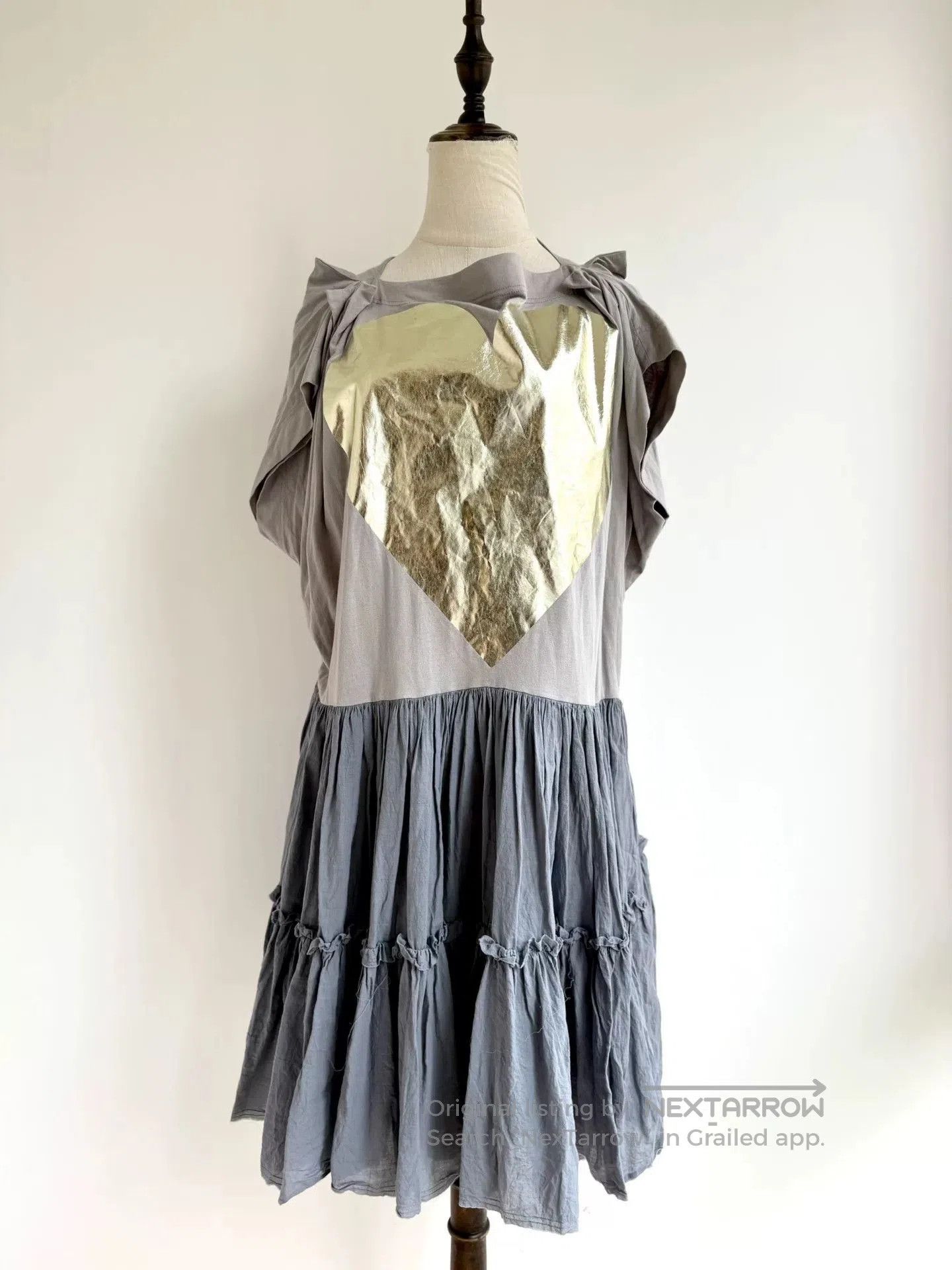 Vivienne Westwood vivienne westwood gray blue heart dress. Size XXS / US 00 / IT 34 - 1 Thumbnail