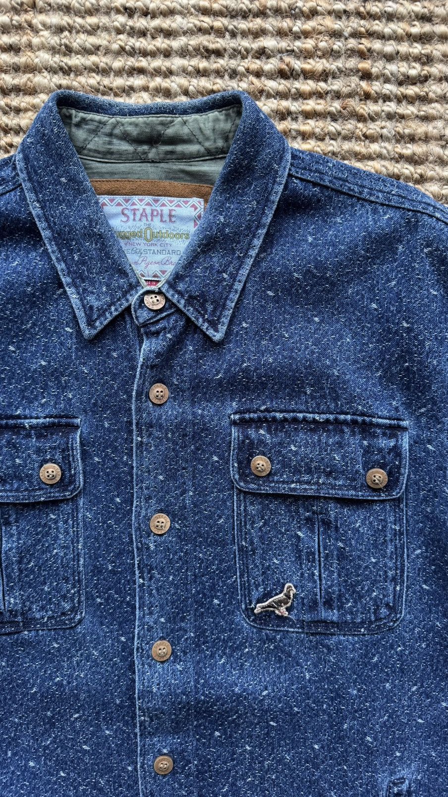 Staple Staple denim button up Size US L / EU 52-54 / 3 - 4 Thumbnail