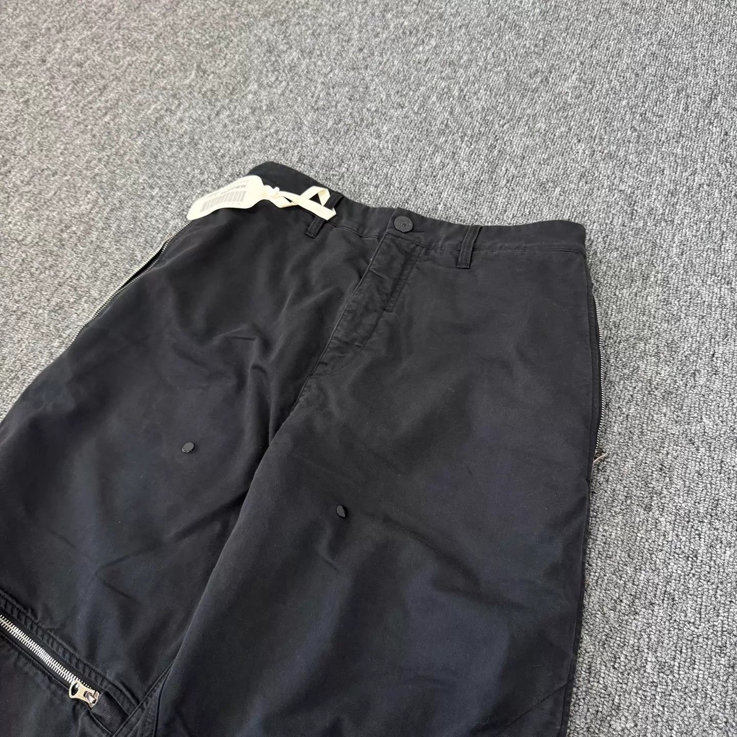Stone Island STONE ISLAND Black Zip Cargo Pants 48 Size US 32 / EU 48 - 4 Thumbnail