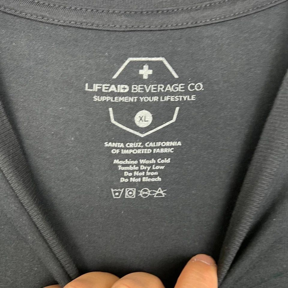 Other Lot of 3 Fitaid Shirt Men Lifeaid Beverage Co Crew Neck XL Size US XL / EU 56 / 4 - 4 Thumbnail