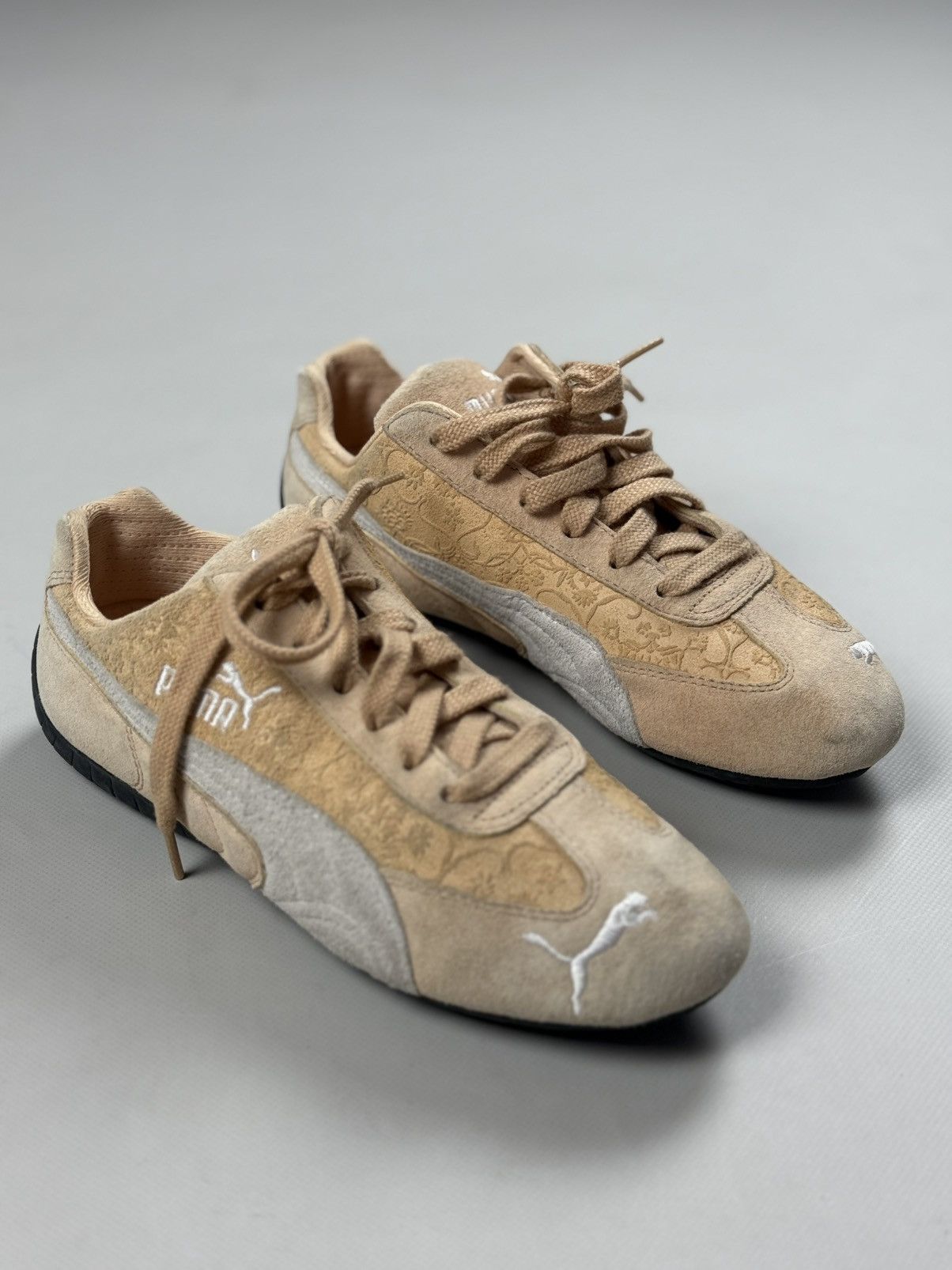 Puma Puma Speedcat Vintage Ladies Suede Low Top Sneakers Shoes Size US 6.5 / IT 36.5 - 3 Thumbnail