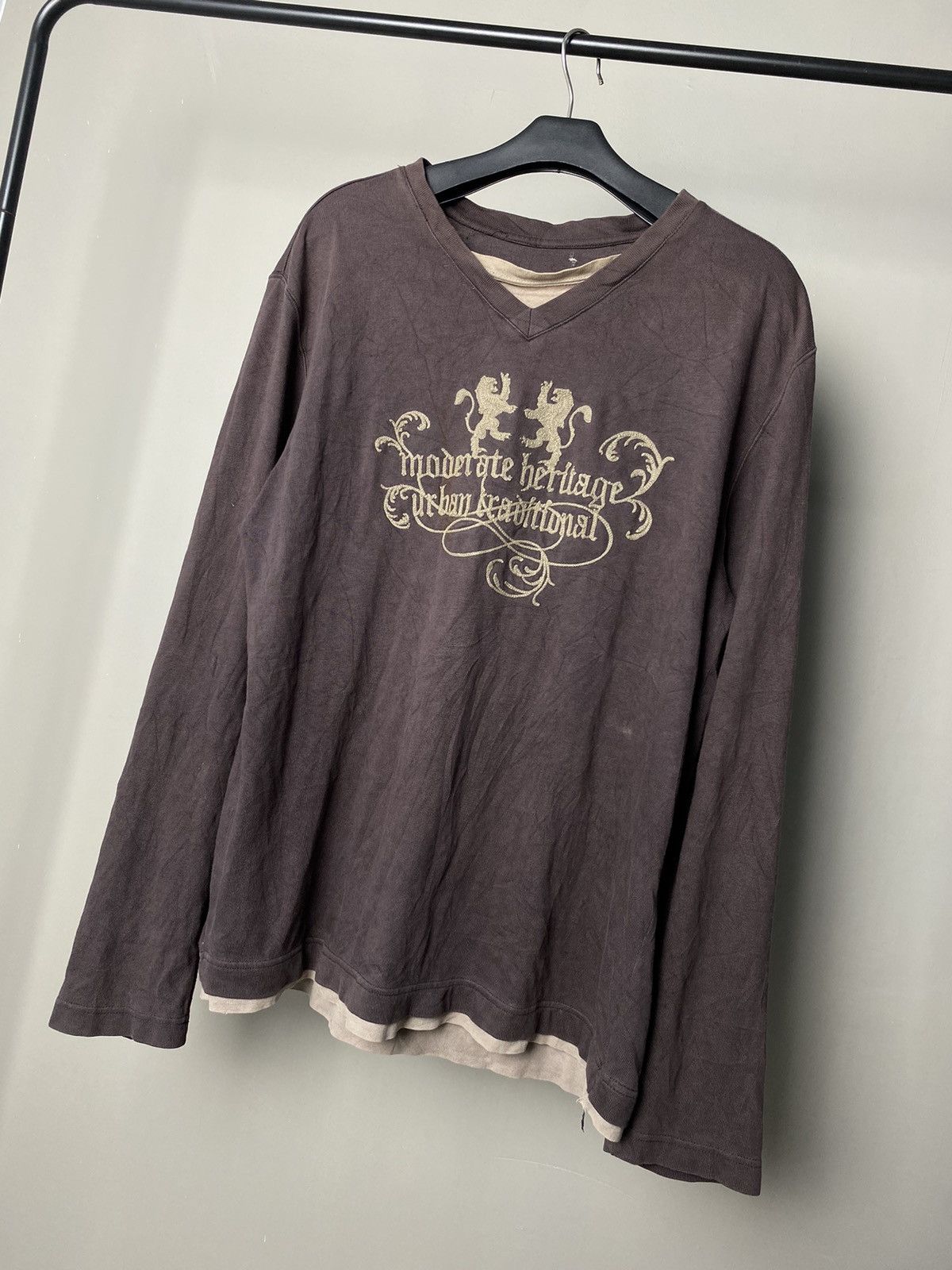 Beauty Beast × If Six Was Nine × Japanese Brand Urban Traditional Poem Embroidery Longsleeve Unknown Size US L / EU 52-54 / 3 - 2 Thumbnail