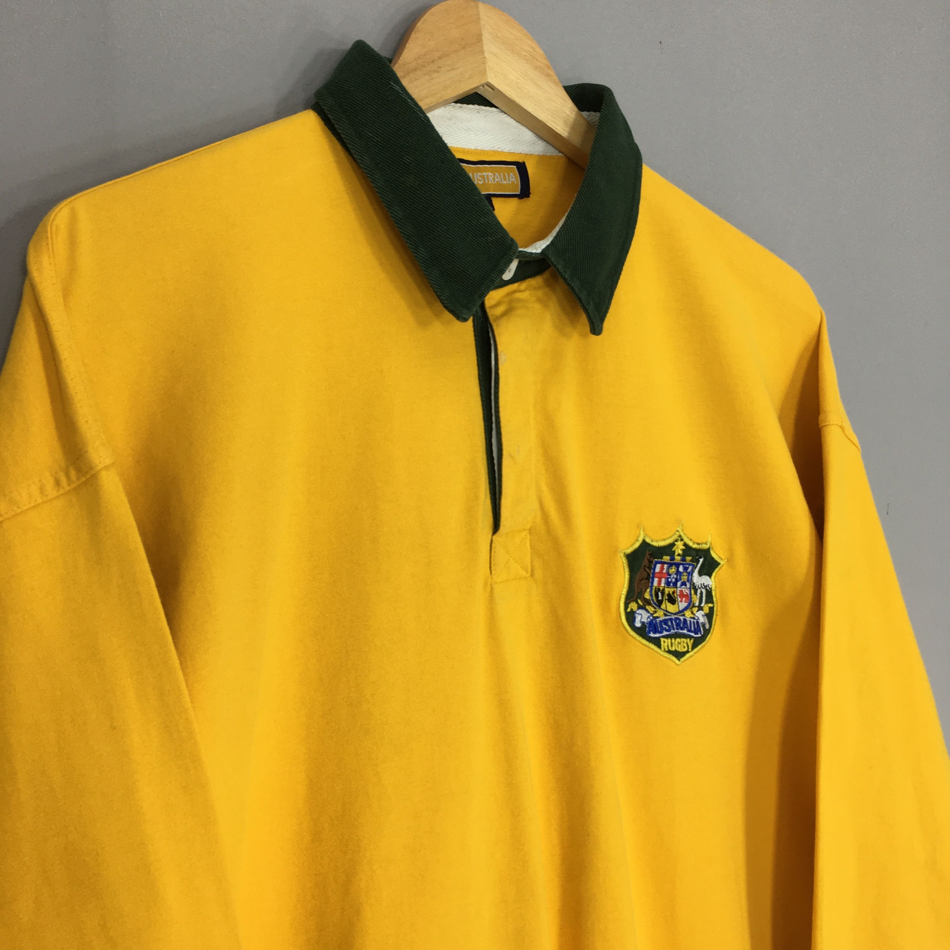 The Australian Outback Collection Vintage Wallabies Australia Union Rugby Shirt XXLarge Size US XXL / EU 58 / 5 - 3 Thumbnail