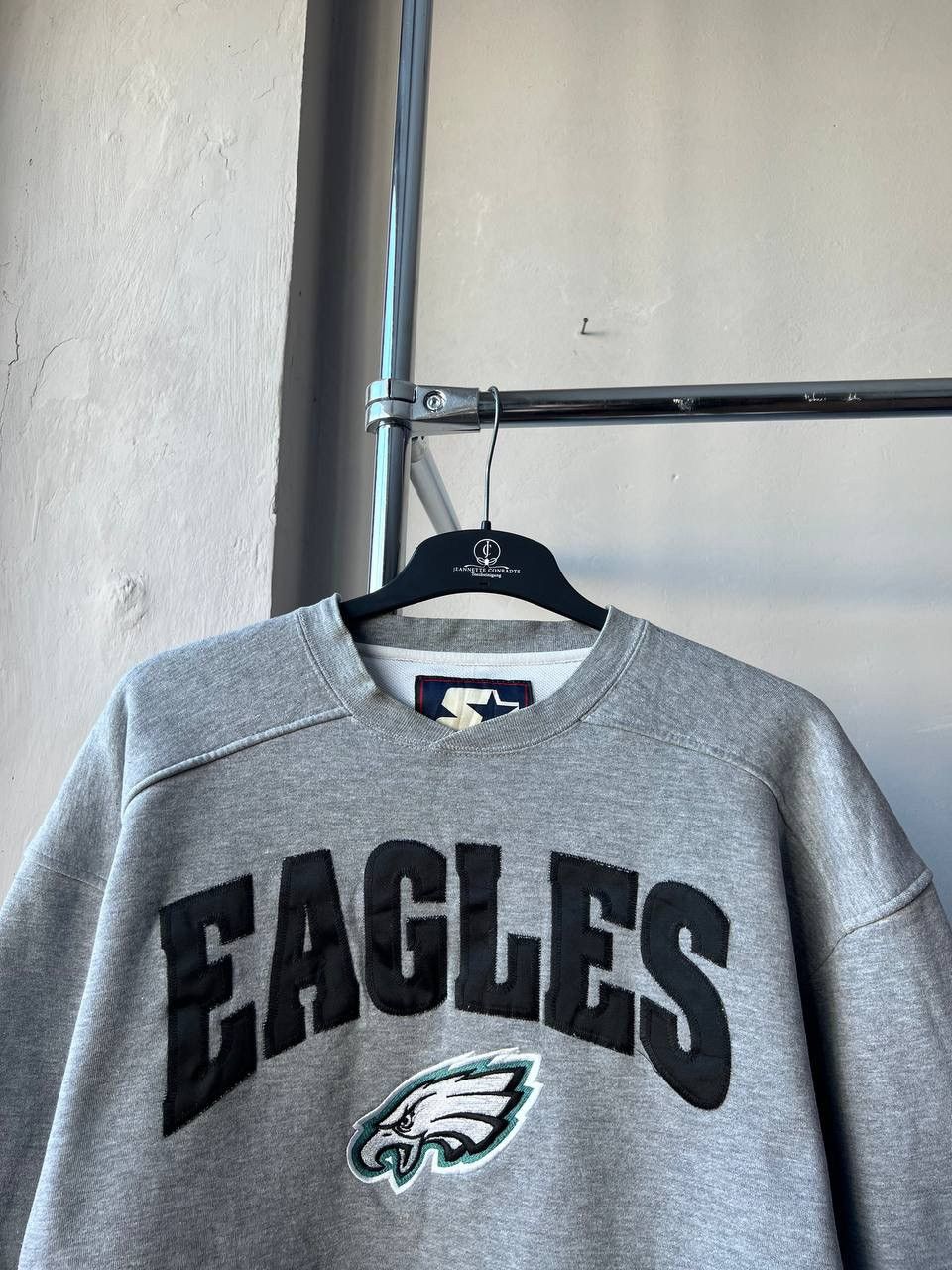 Starter PHILADELPHIA EAGLES STARTER NFL VINTAGE COTTON SWEATSHIRT L Size US L / EU 52-54 / 3 - 4 Thumbnail