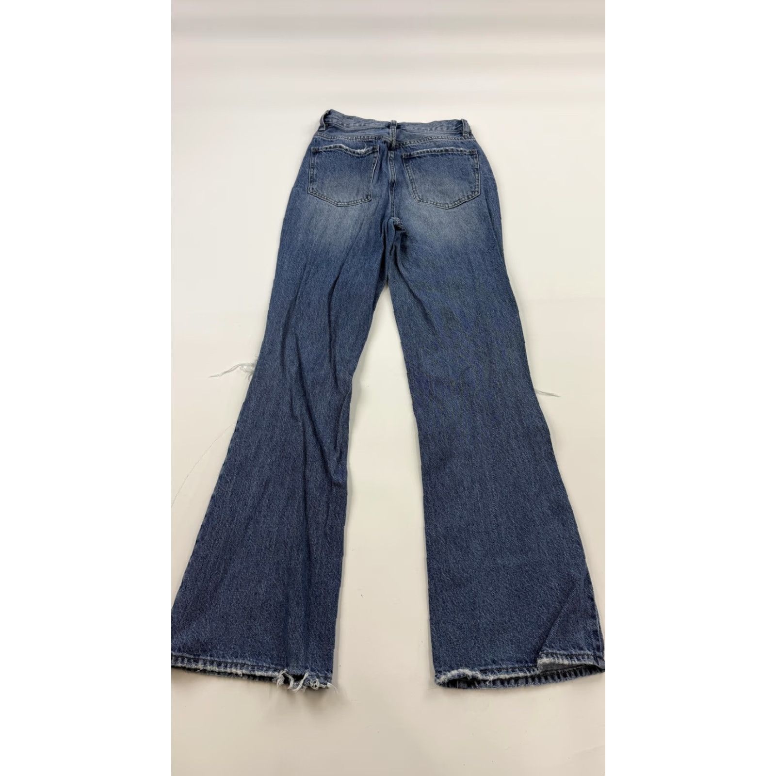 Pacsun Pacsun Jeans Womens 26 Blue High Rise Bootcut Distressed Ripped Denim Flare Size 26" / US 2 / IT 38 - 7 Thumbnail