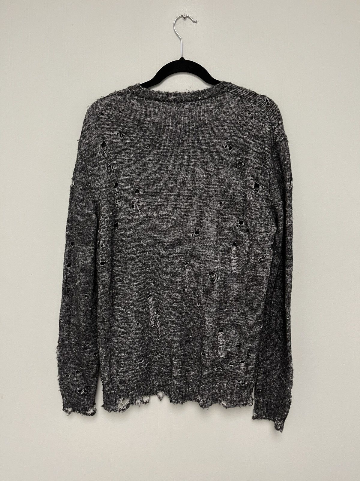 John Varvatos Distressed crewneck. Medium Size US M / EU 48-50 / 2 - 9 Thumbnail