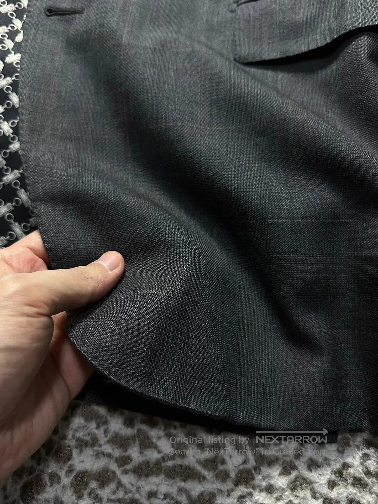 Zilli Black Plaid Formal Suit Set. Size US M / EU 48-50 / 2 - 5 Thumbnail