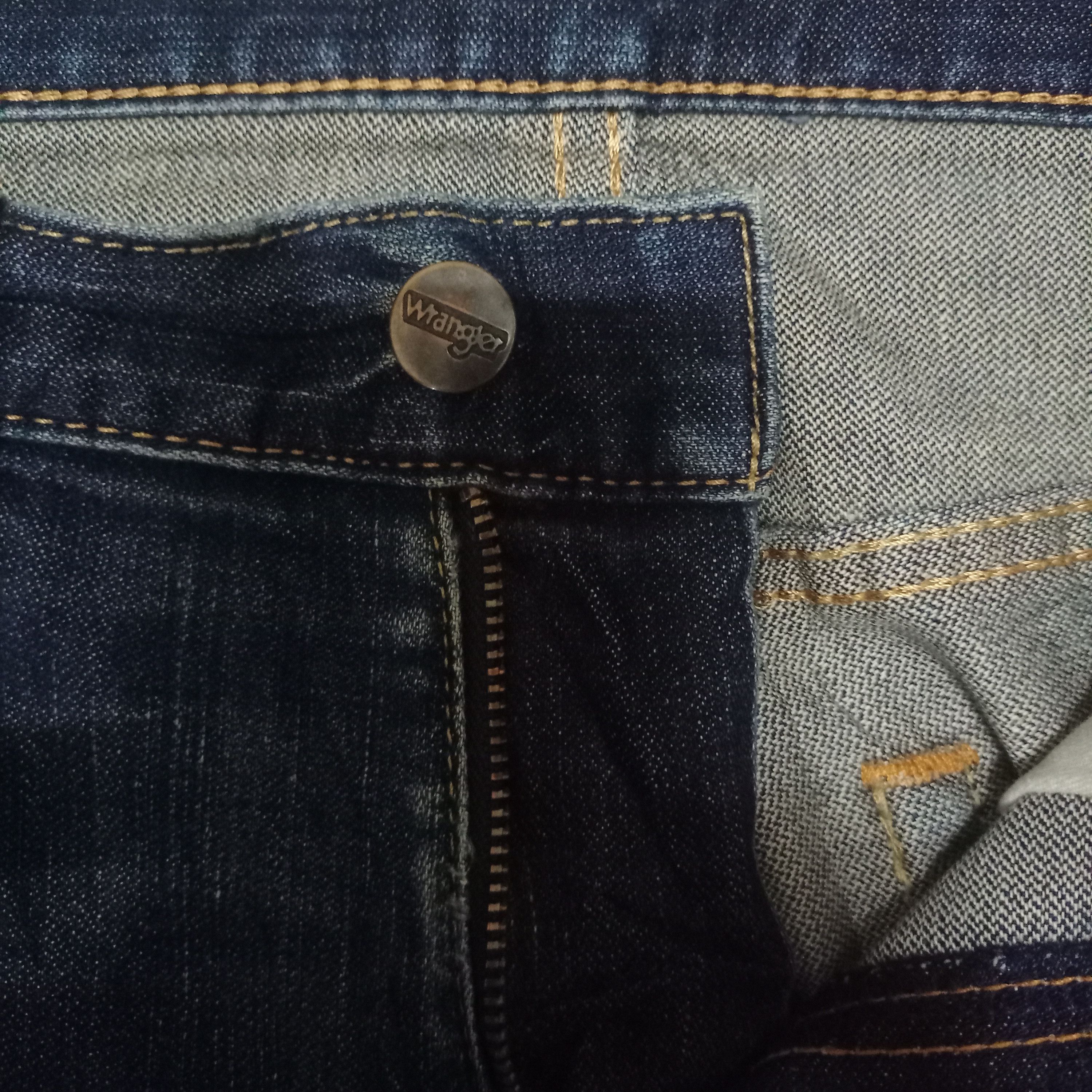 Vintage Wrangler Indigo Mud Wash Distressed Jeans 29x29