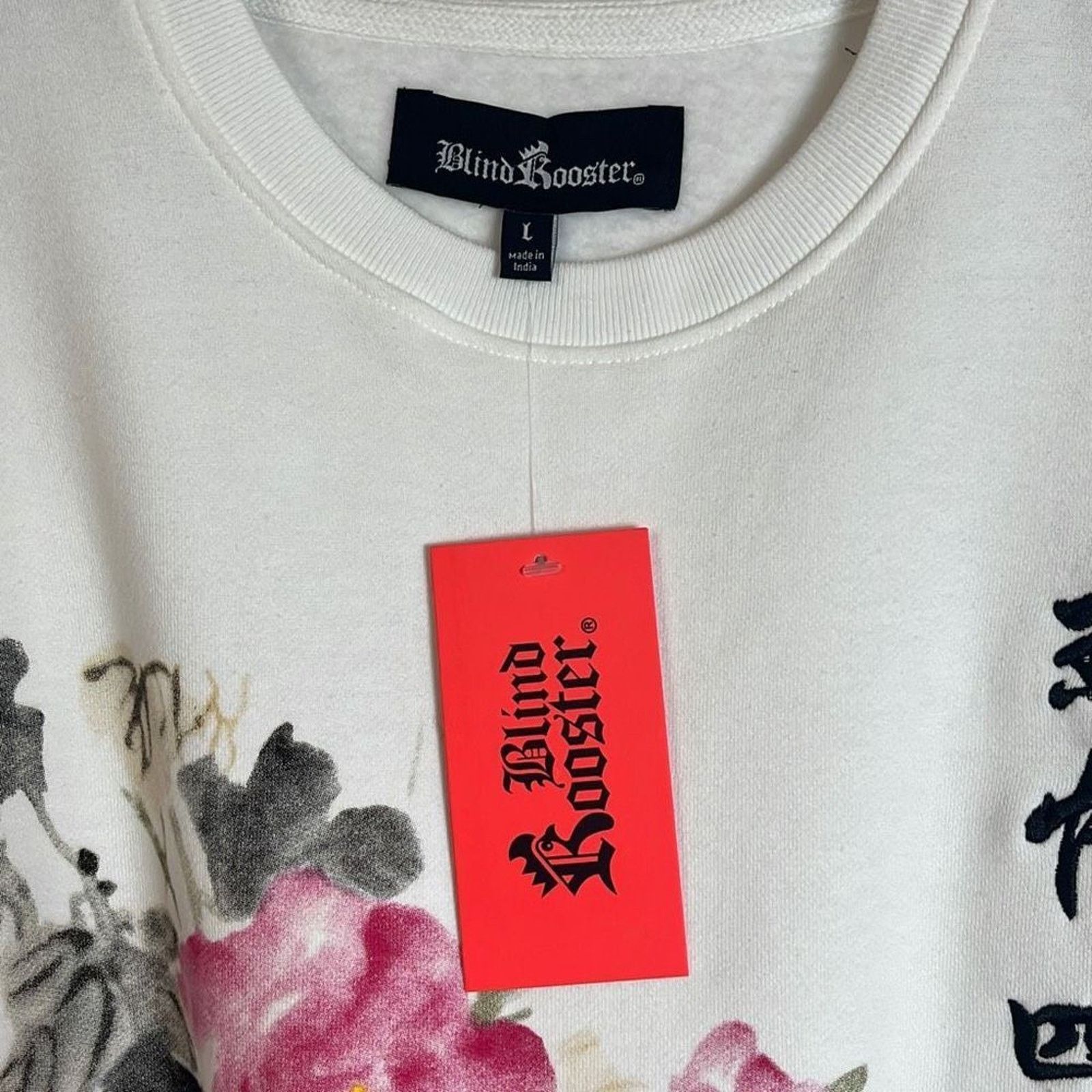 Other Blind Rooster Koi Fish Graphic Pullover Sweater Large NWT Size US L / EU 52-54 / 3 - 3 Thumbnail