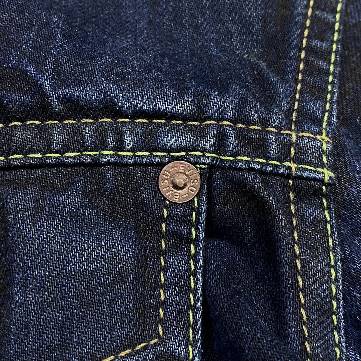 Evisu Evisu Maniacs Embroidered Logo Heritage Denim Jeans Jacket Size L / US 10 / IT 46 - 13 Thumbnail