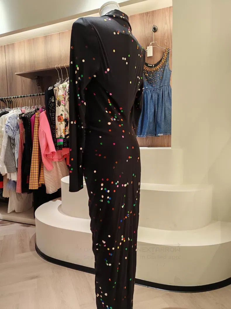 Givenchy Givenchy Colorful Polka Dot High-Density Knit Long-Sleeve Size M / US 6-8 / IT 42-44 - 6 Thumbnail