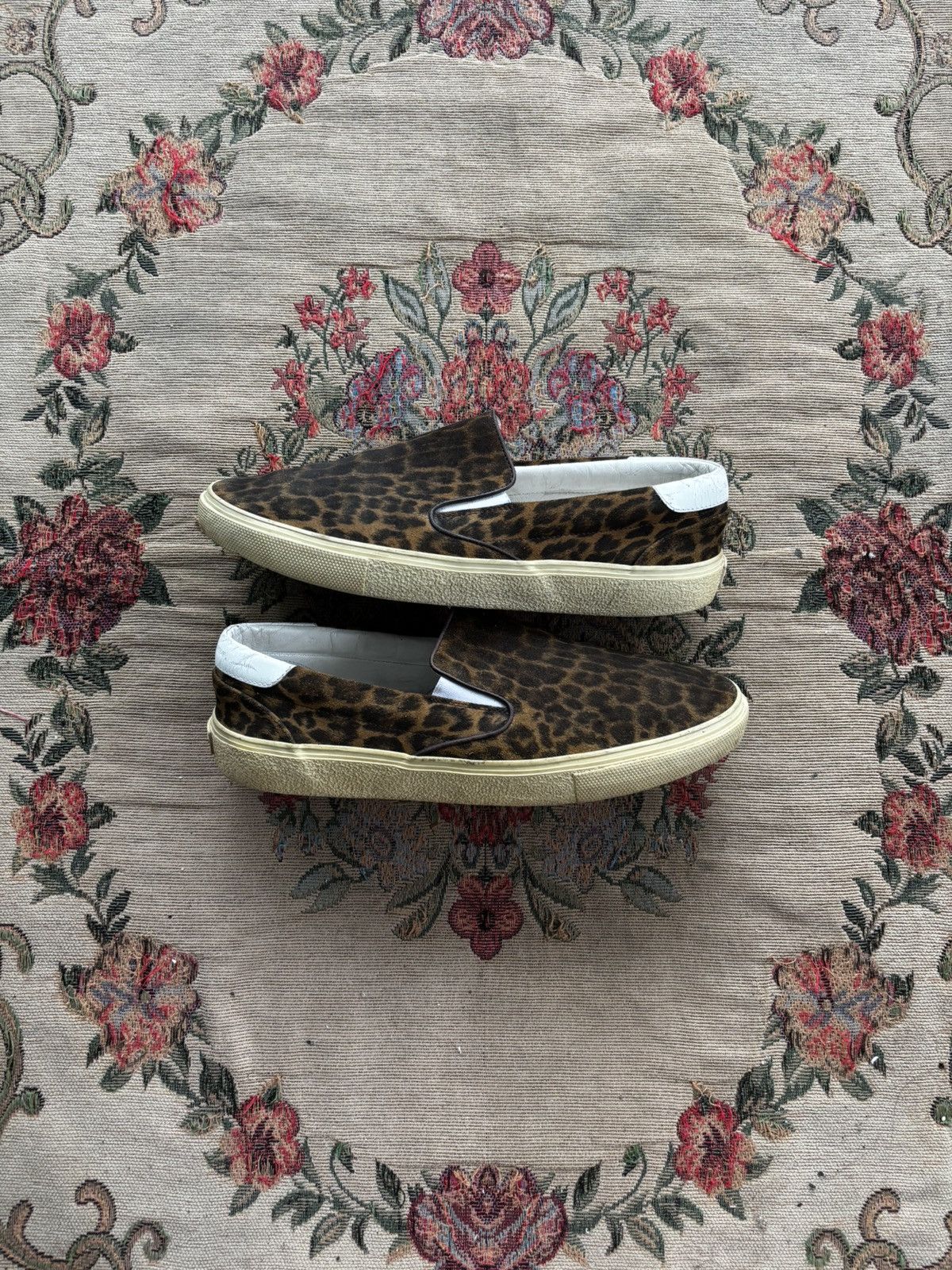 Saint Laurent Paris Saint Laurent Paris Leopard Size US 9.5 / EU 42-43 - 3 Thumbnail