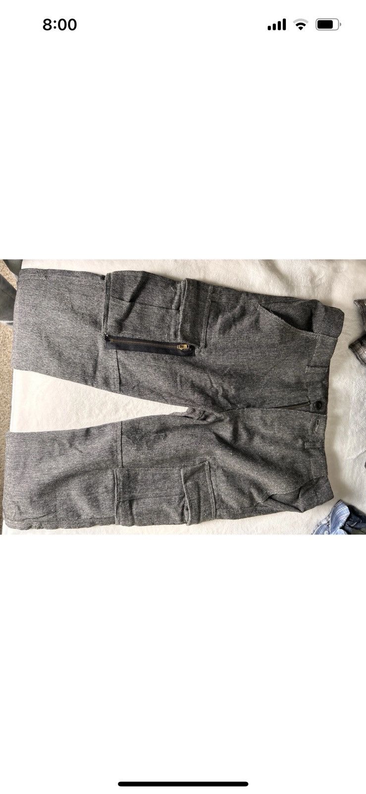 Richie Le Collection Richie Le Cargos RLC-430 Size 30 Textured Utility Zip Pocket Size US 30 / EU 46 - 1 Thumbnail