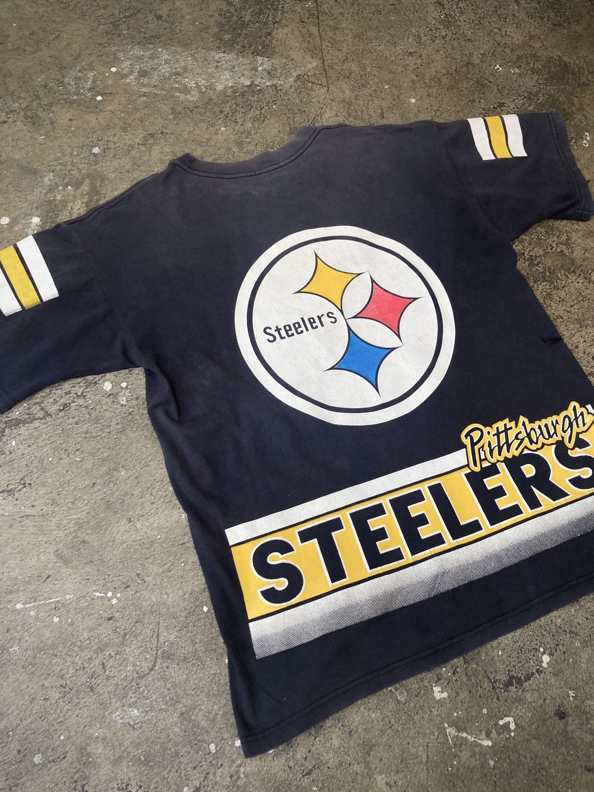 NFL × Vintage Vintage 90s Pittsburgh Steelers Size US XL / EU 56 / 4 - 9 Thumbnail