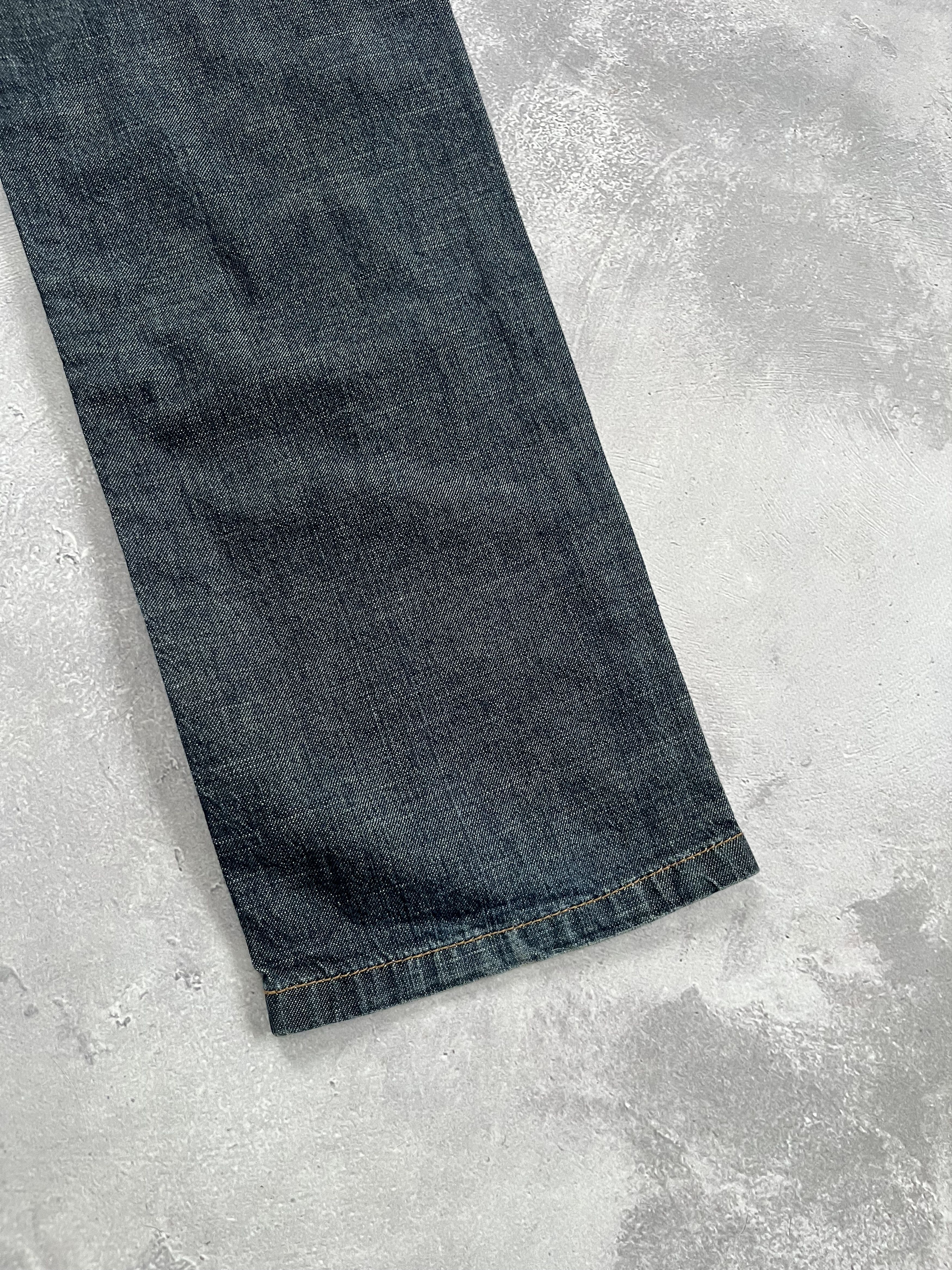 Dolce & Gabbana DOLCE & GABBANA Mens Power Straight Jeans Low Rise Size US 31 - 3 Thumbnail