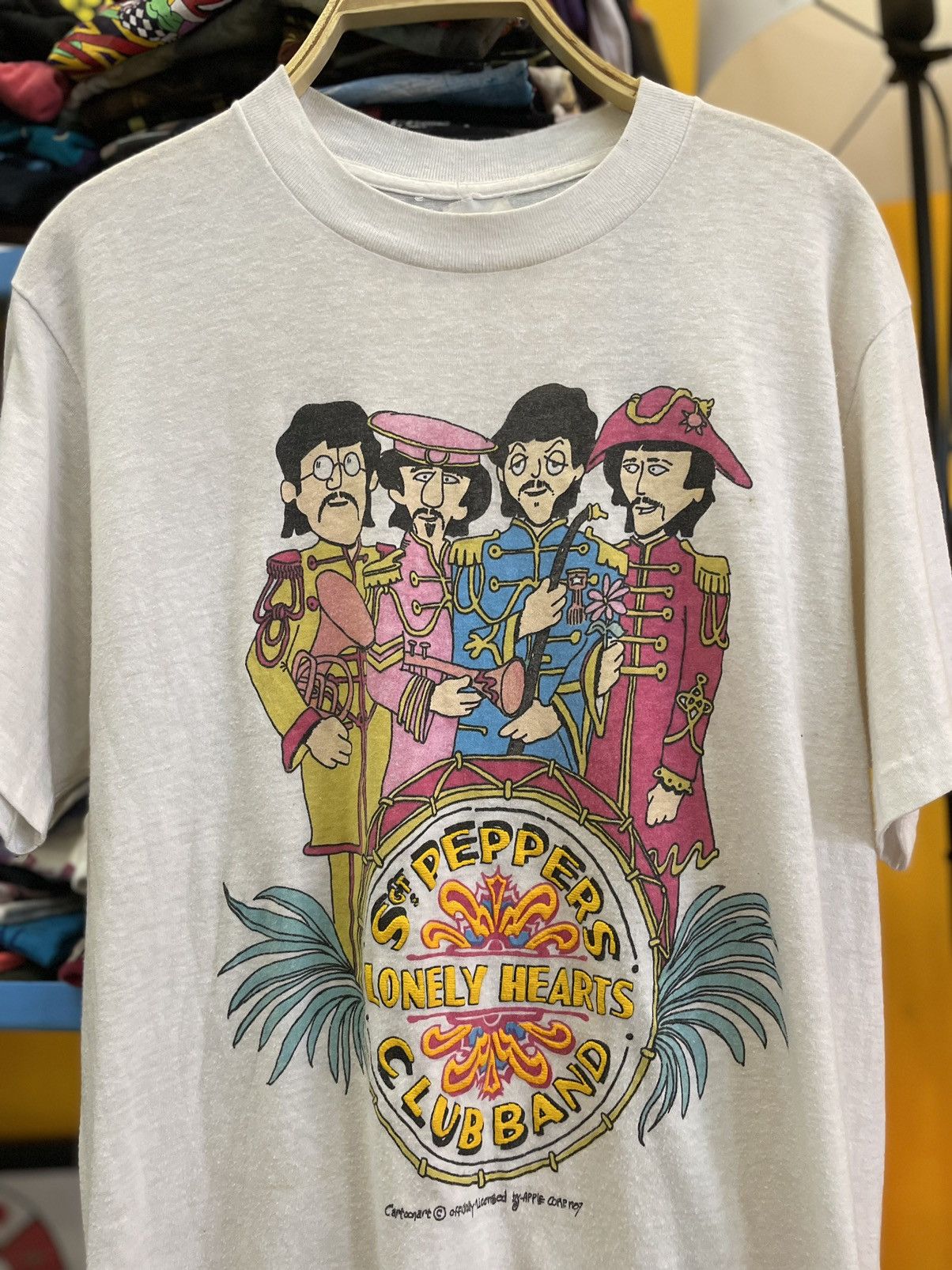 Vintage The Beatles 80's Size US L / EU 52-54 / 3 - 2 Thumbnail