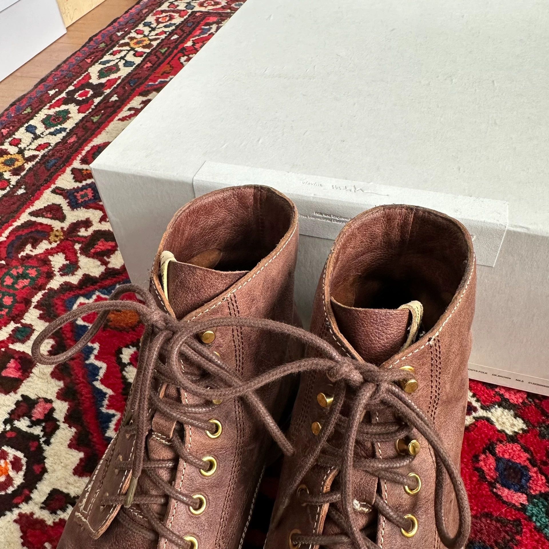 Visvim visvim 22aw virgil boots folk 8.5 rare kangaroo 9.5-9.8/10 Size US 9.5 / EU 42-43 - 6 Thumbnail