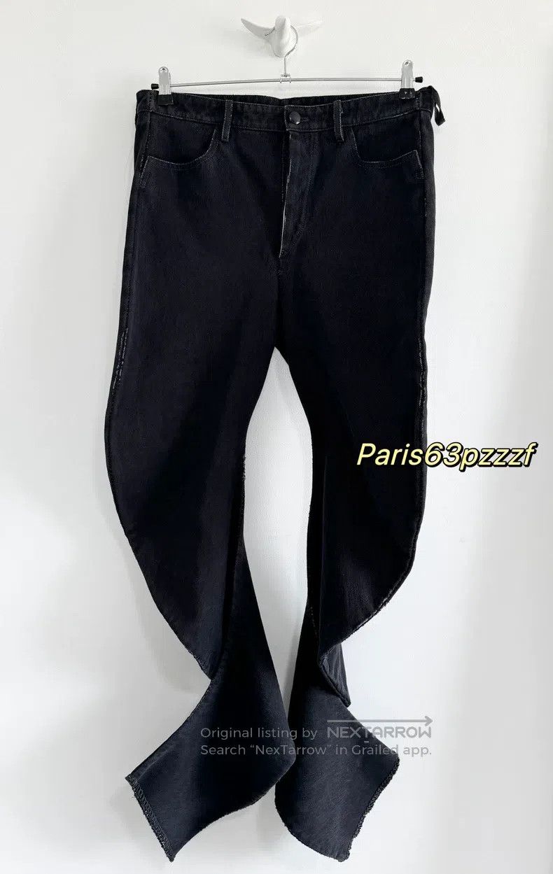 Carol Christian Poell CCP black dead end jeans KIT R/10 44