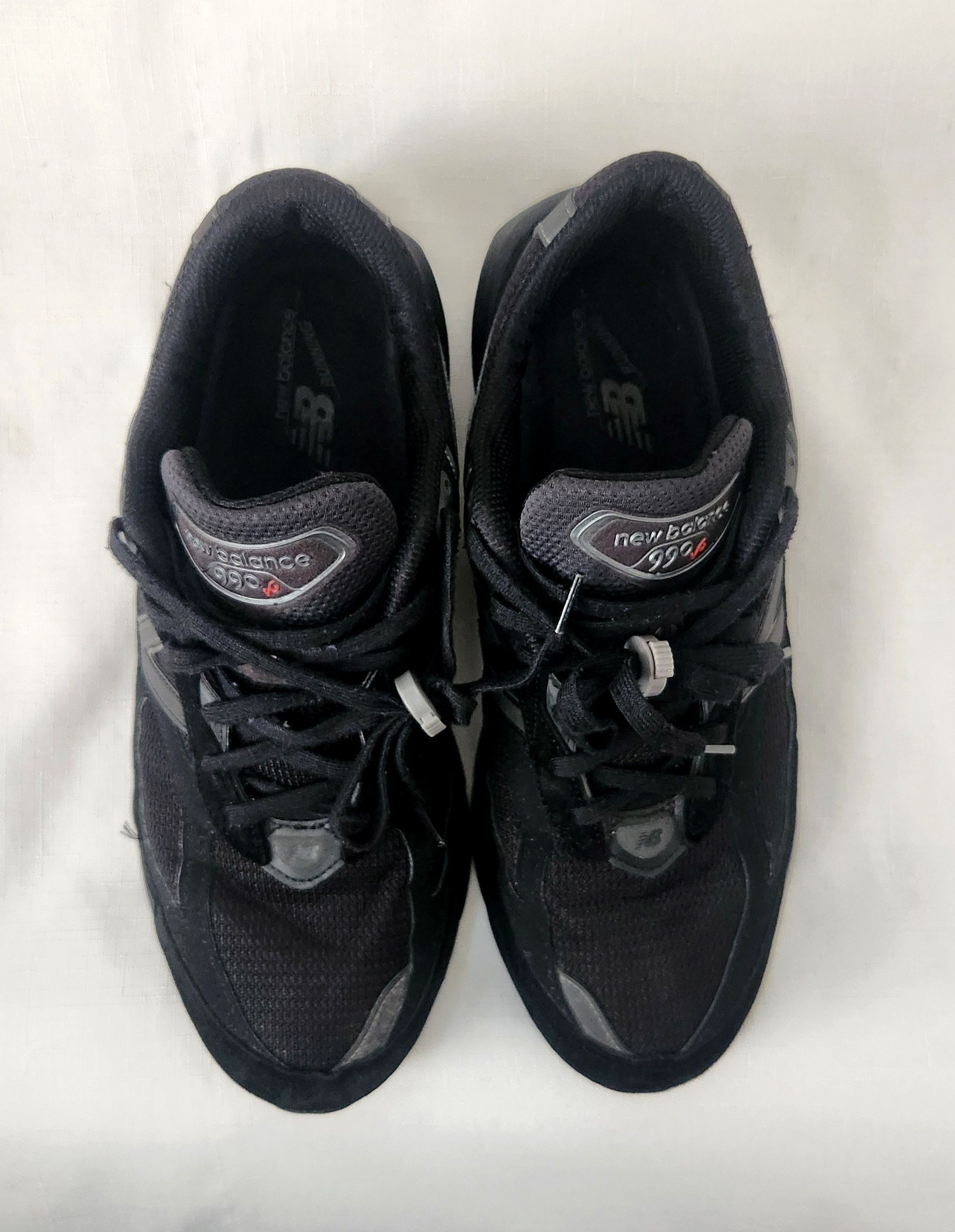New Balance New Balance 990v6 Made in USA Triple Black SZ 11.5 X-Wide 4E Size US 11.5 / EU 44-45 - 10 Thumbnail