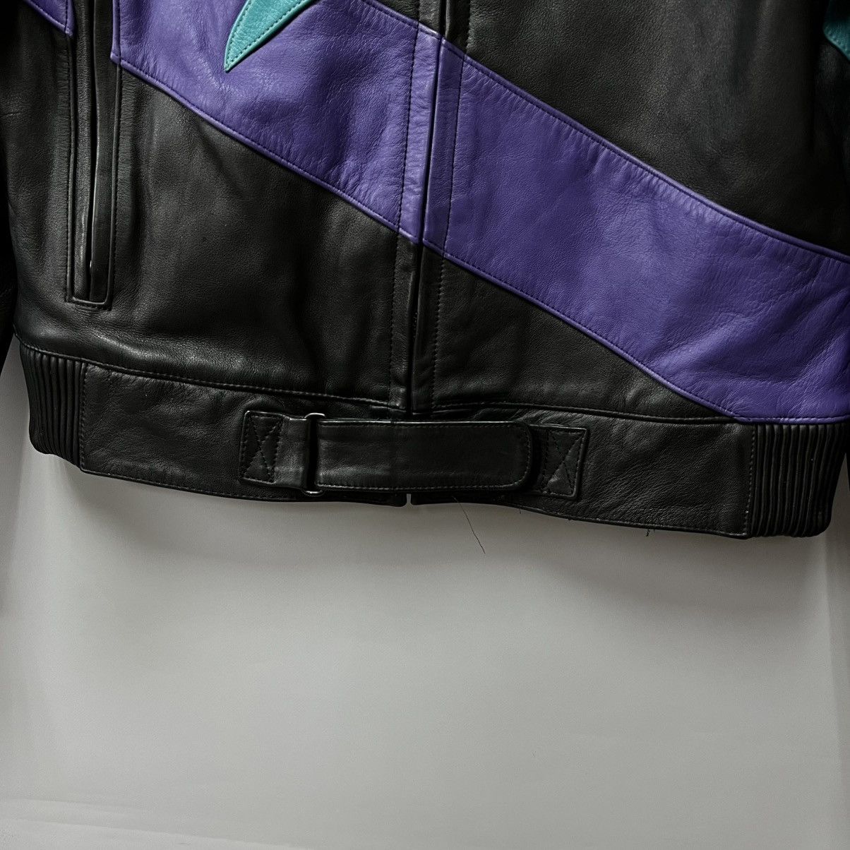 Leather iXS Motorcycle Leather Jacket Racing y2k Size M / US 6-8 / IT 42-44 - 8 Thumbnail